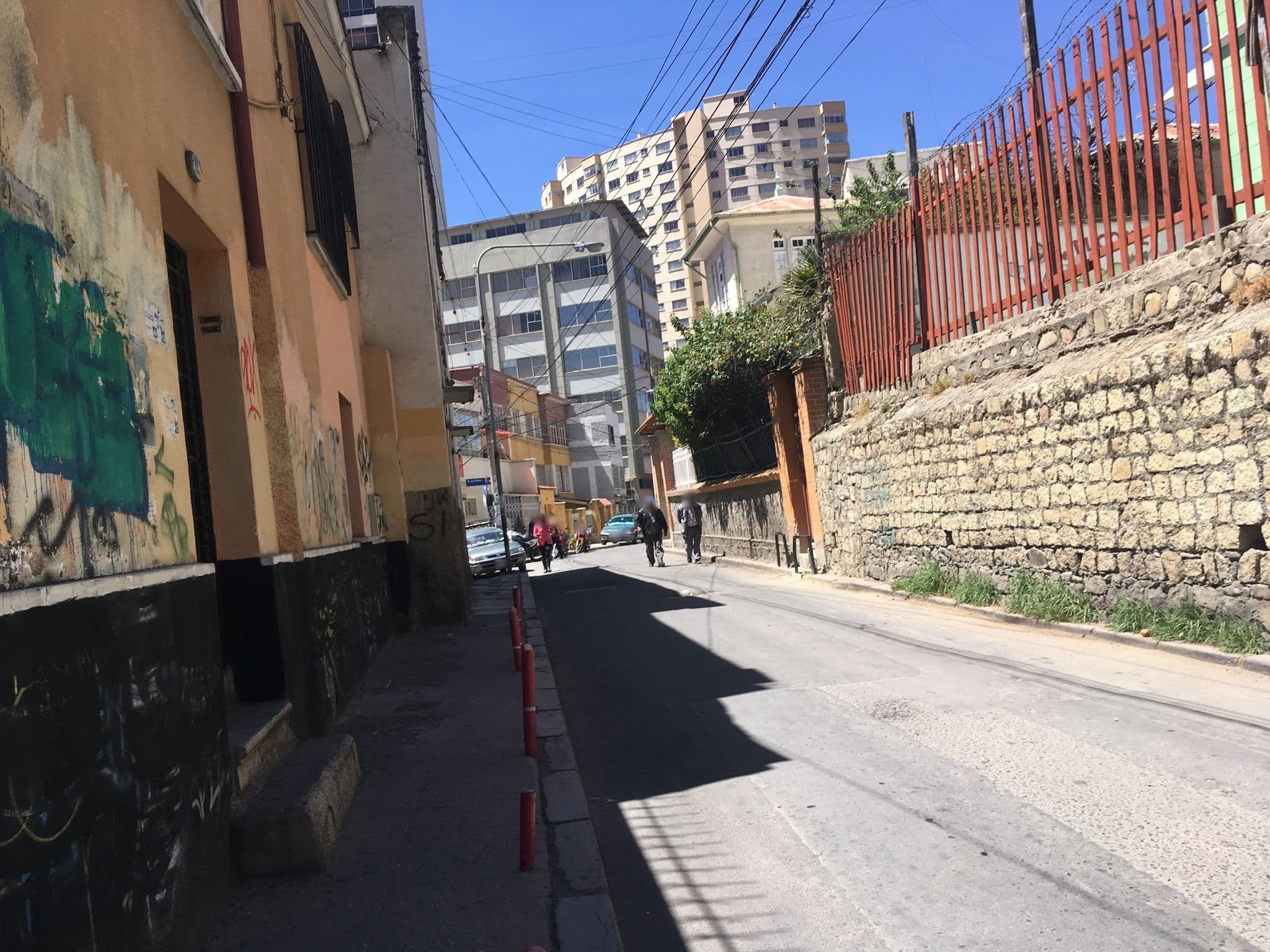 Street view near 3600 Hostel, La Paz