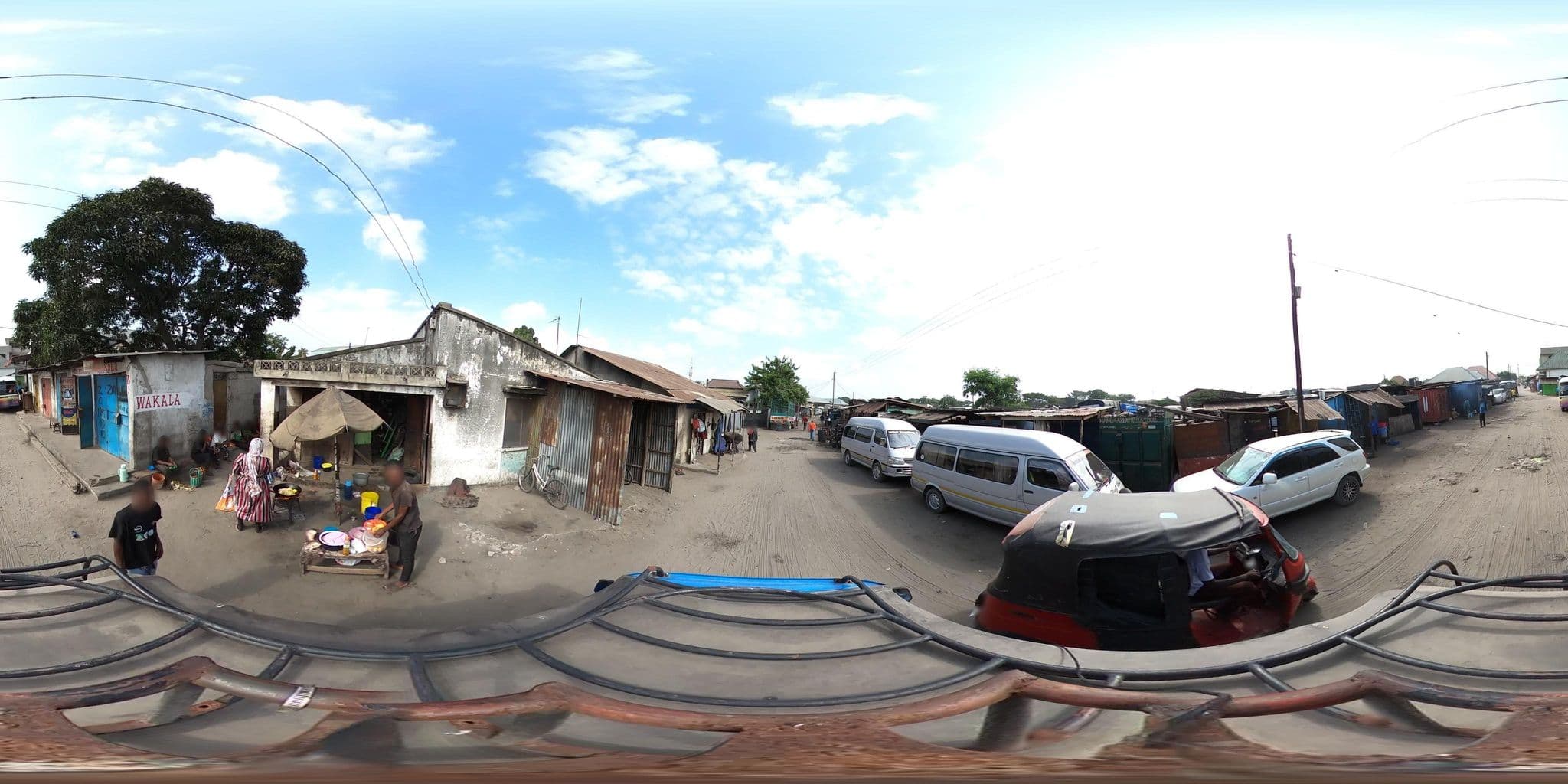 Street view near Mdubilo annex guest house, Dar es Salaam