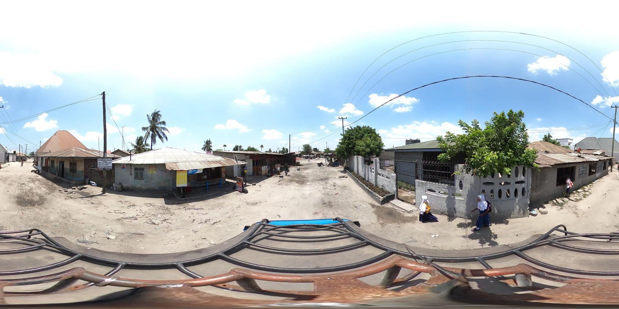 Street view near Ndibulo Guest House, Dar es Salaam