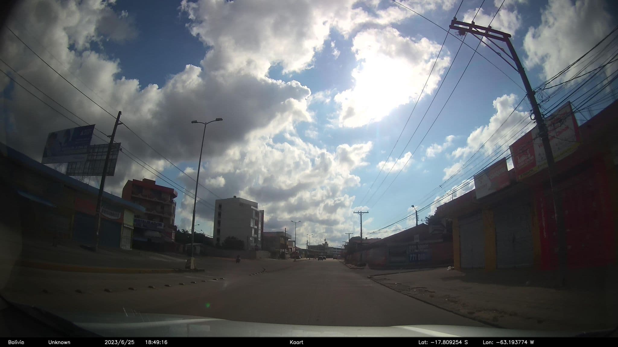 Street view near Residencial Vicky, Santa Cruz de la Sierra