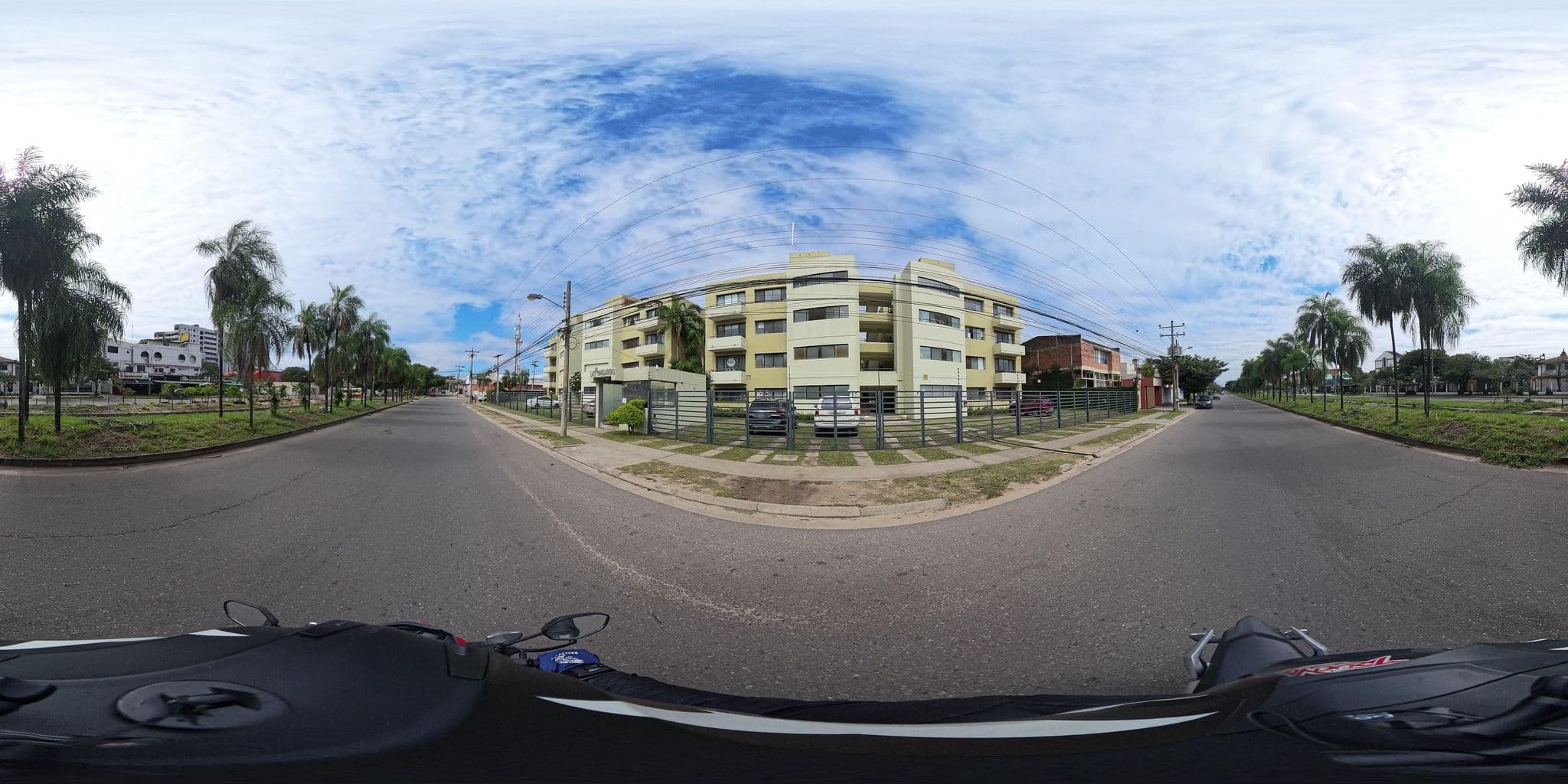 Street view near eymi casa, Santa Cruz de la Sierra