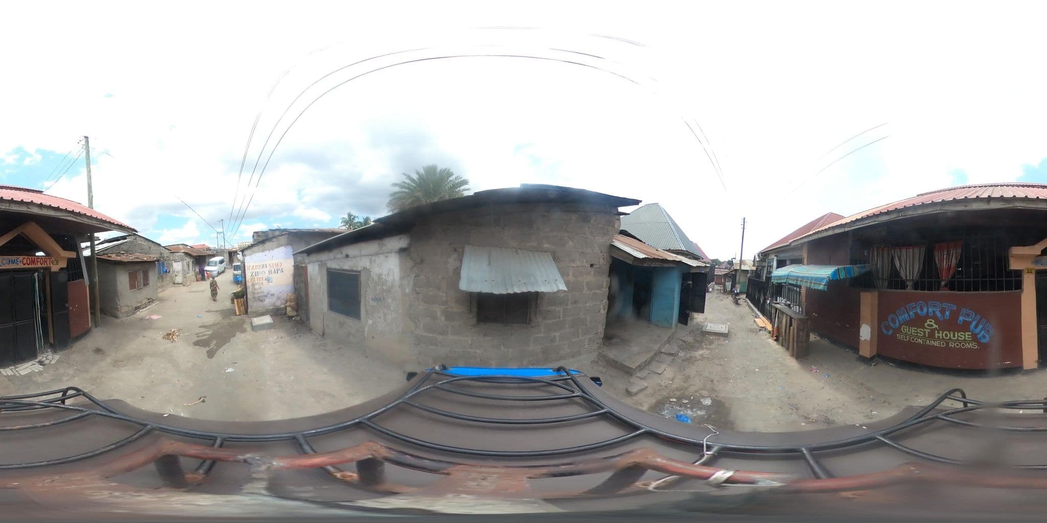 Street view near Mugango Guest House, Dar es Salaam