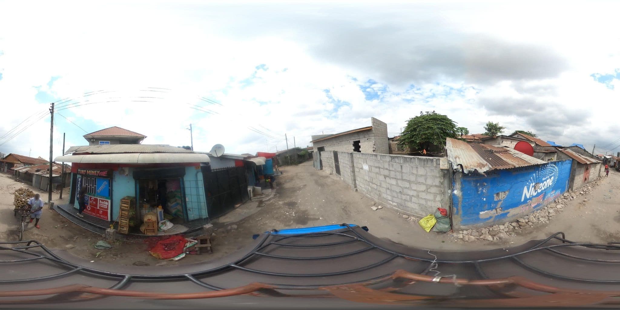 Street view near White Guest House, Dar es Salaam