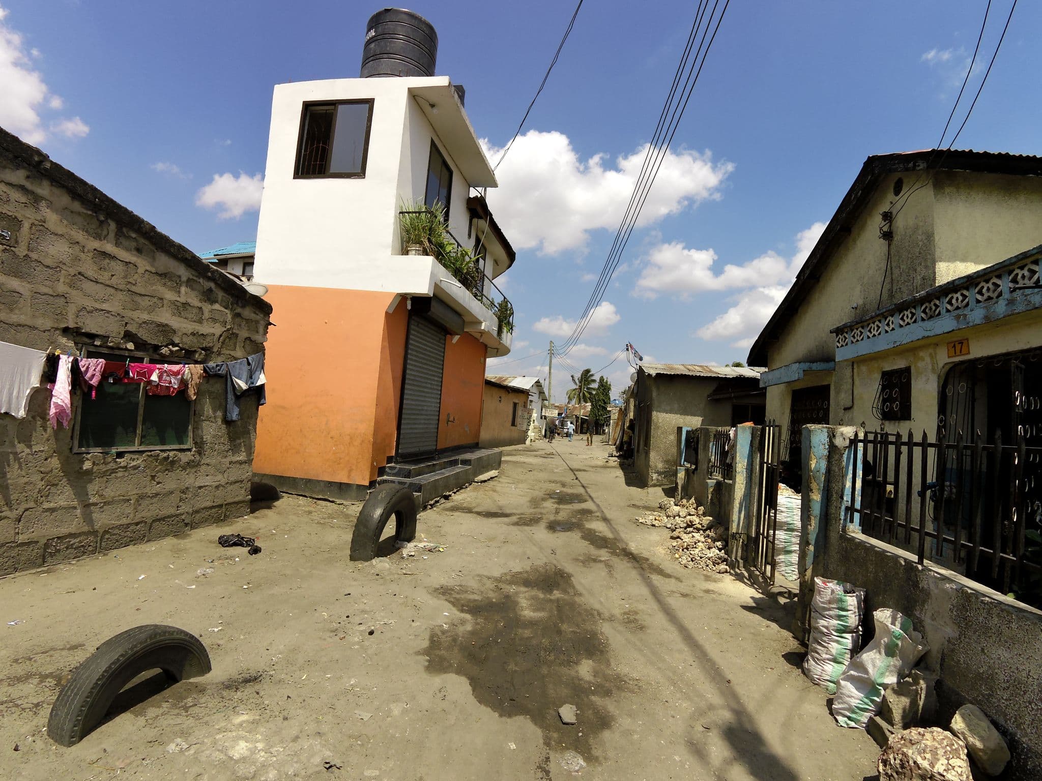 Street view near Annex Lodge, Dar es Salaam — © ramanihuria (CC BY-SA · Mapillary)