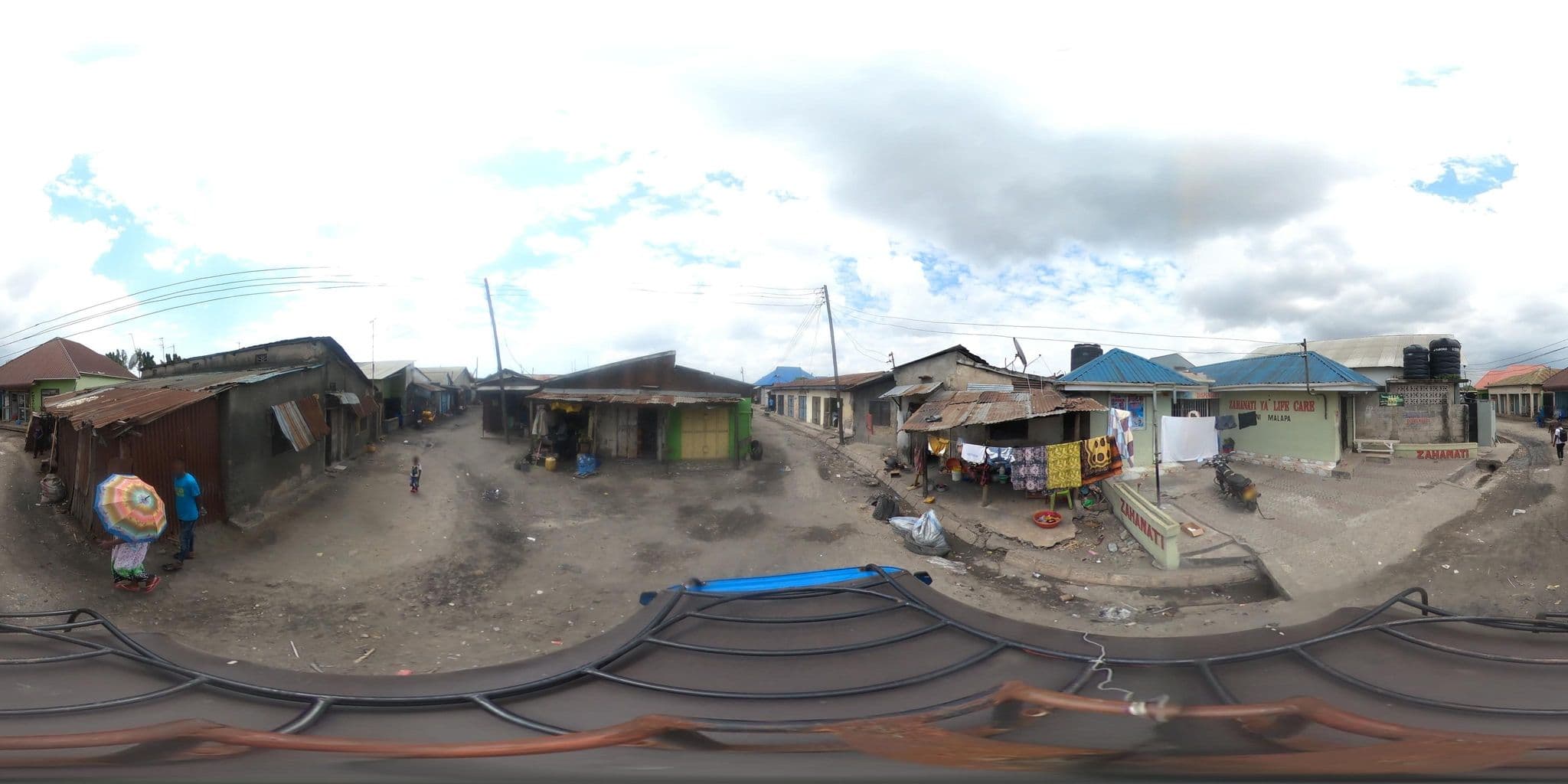 Street view near DK Lodge, Dar es Salaam