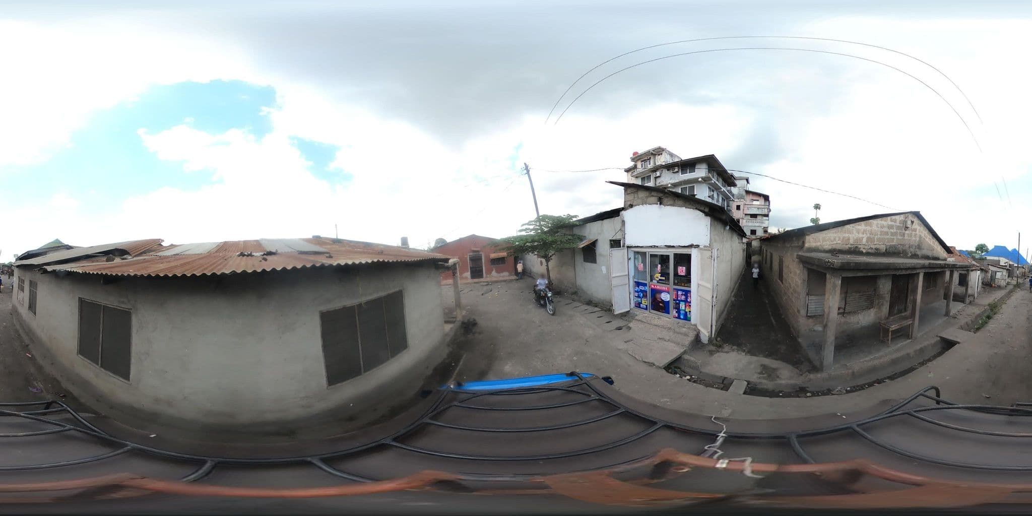 Street view near Kalembo Hotel, Dar es Salaam — © OMDTZ1 (CC BY-SA · Mapillary)