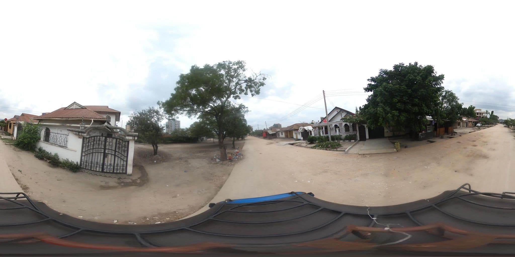 Street view near Sunshine Guest House, Dar es Salaam