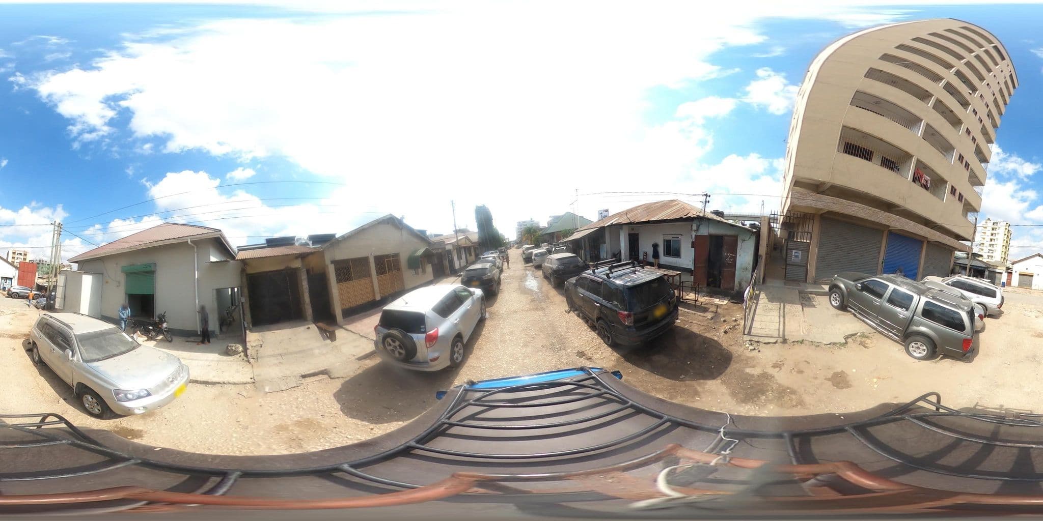 Street view near Matemu Apartments, Dar es Salaam