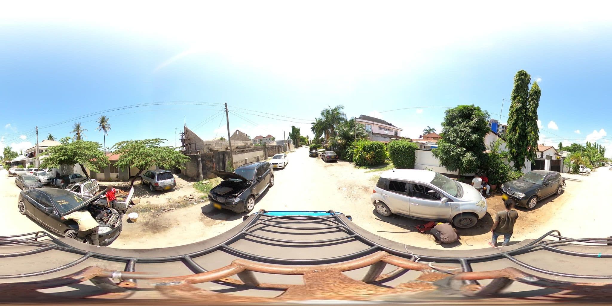 Street view near Land Mark Hotel, Magomeni
