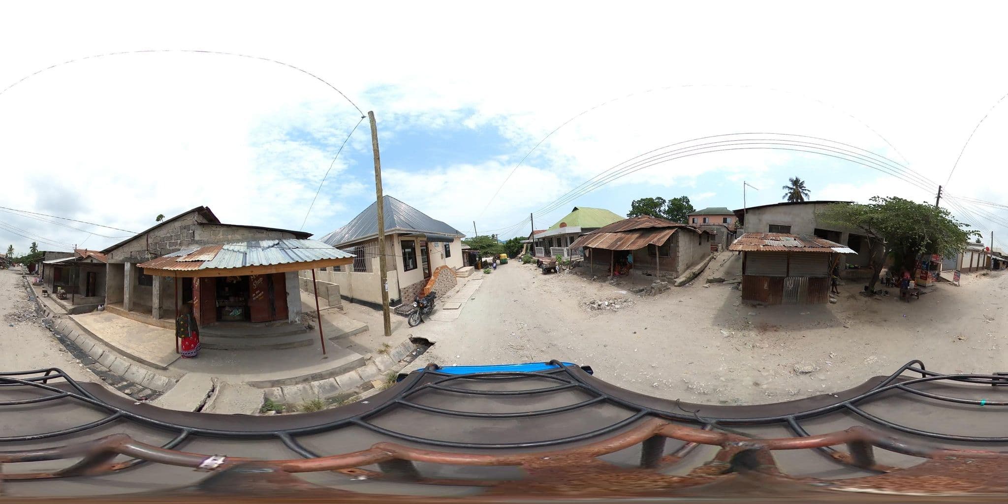 Street view near Goodluck Bar and Guest House, Magomeni