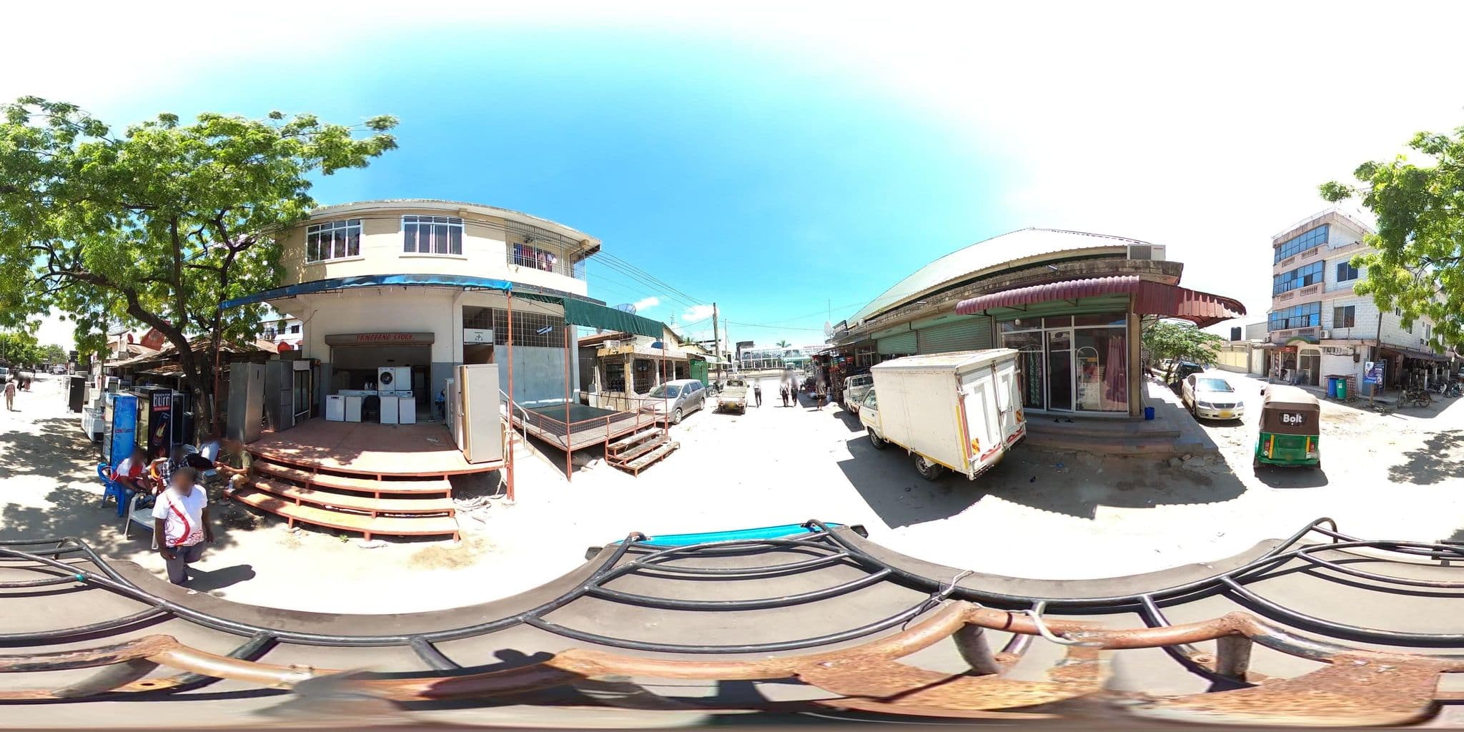 Street view near Top Land hotel, Magomeni