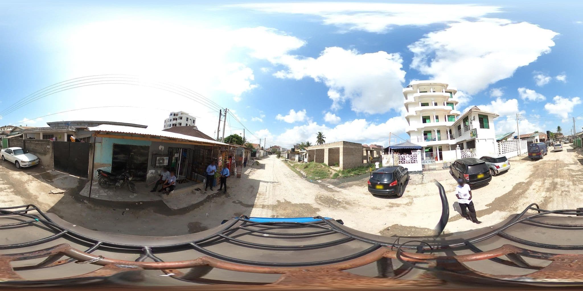 Street view near Eaivad Hotel, Magomeni