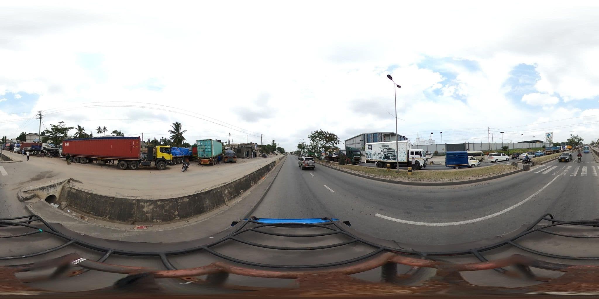 Street view near Mazembe Guest House, Magomeni