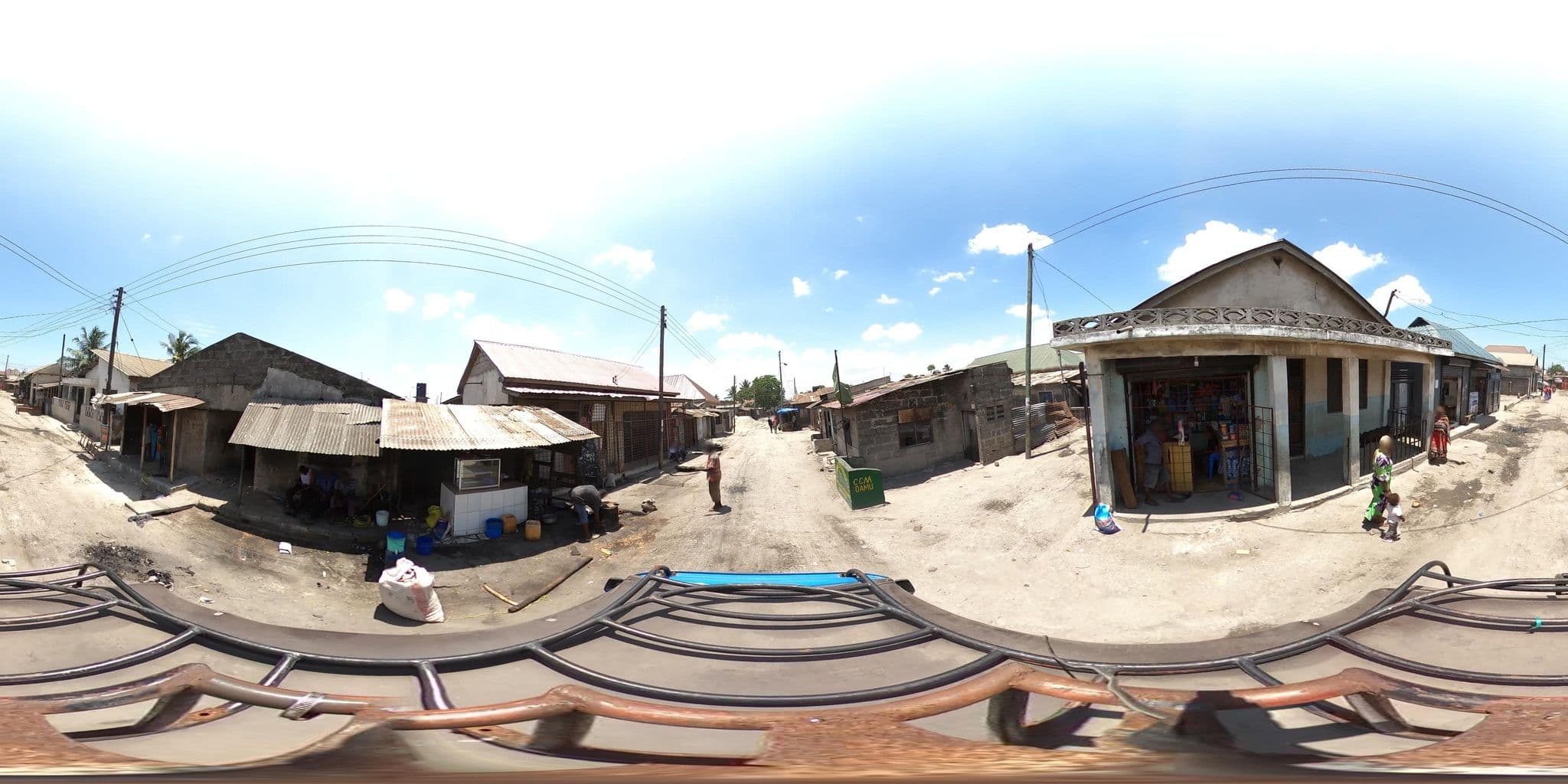 Street view near Twins Guest House, Dar es Salaam