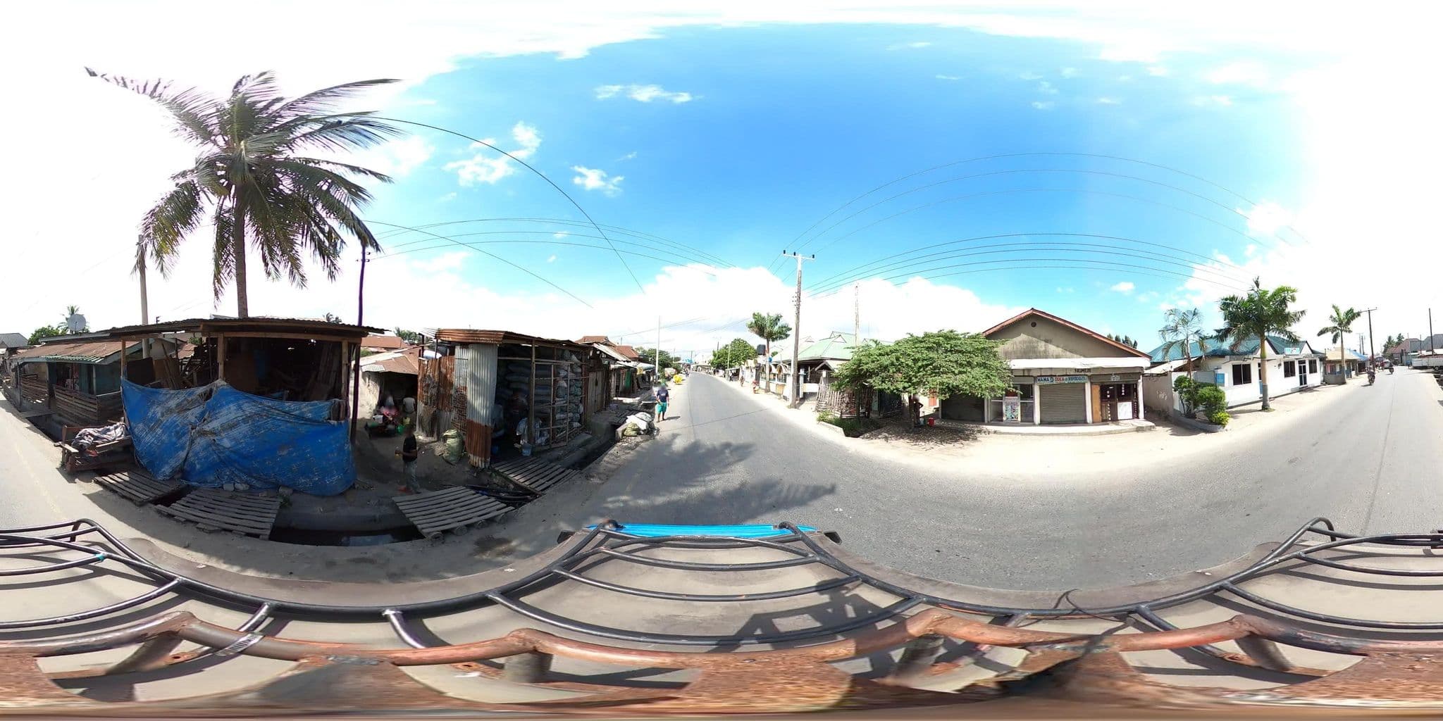 Street view near Kamana Guest House, Dar es Salaam