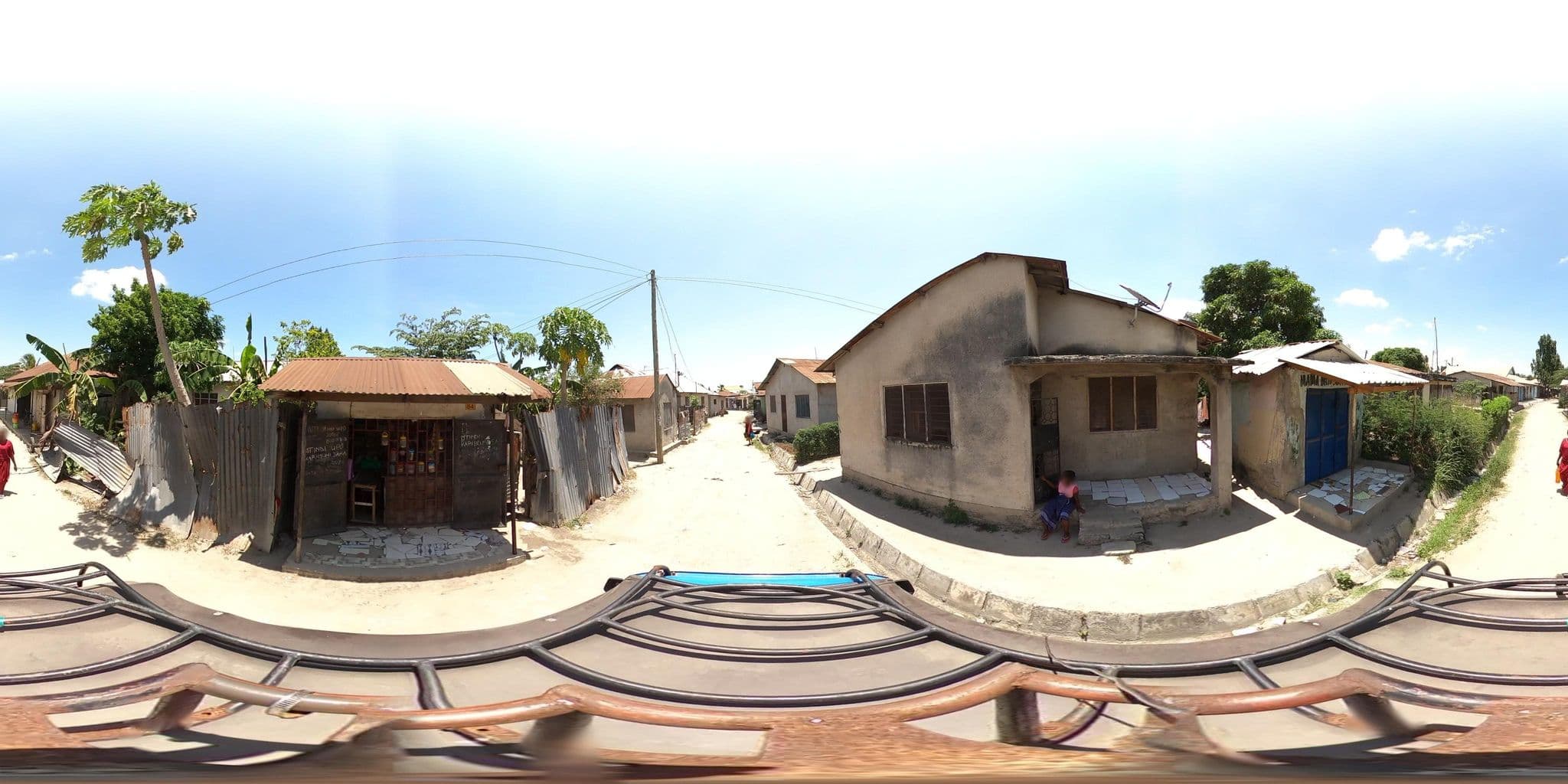 Street view near Rombo Guest house, Dar es Salaam