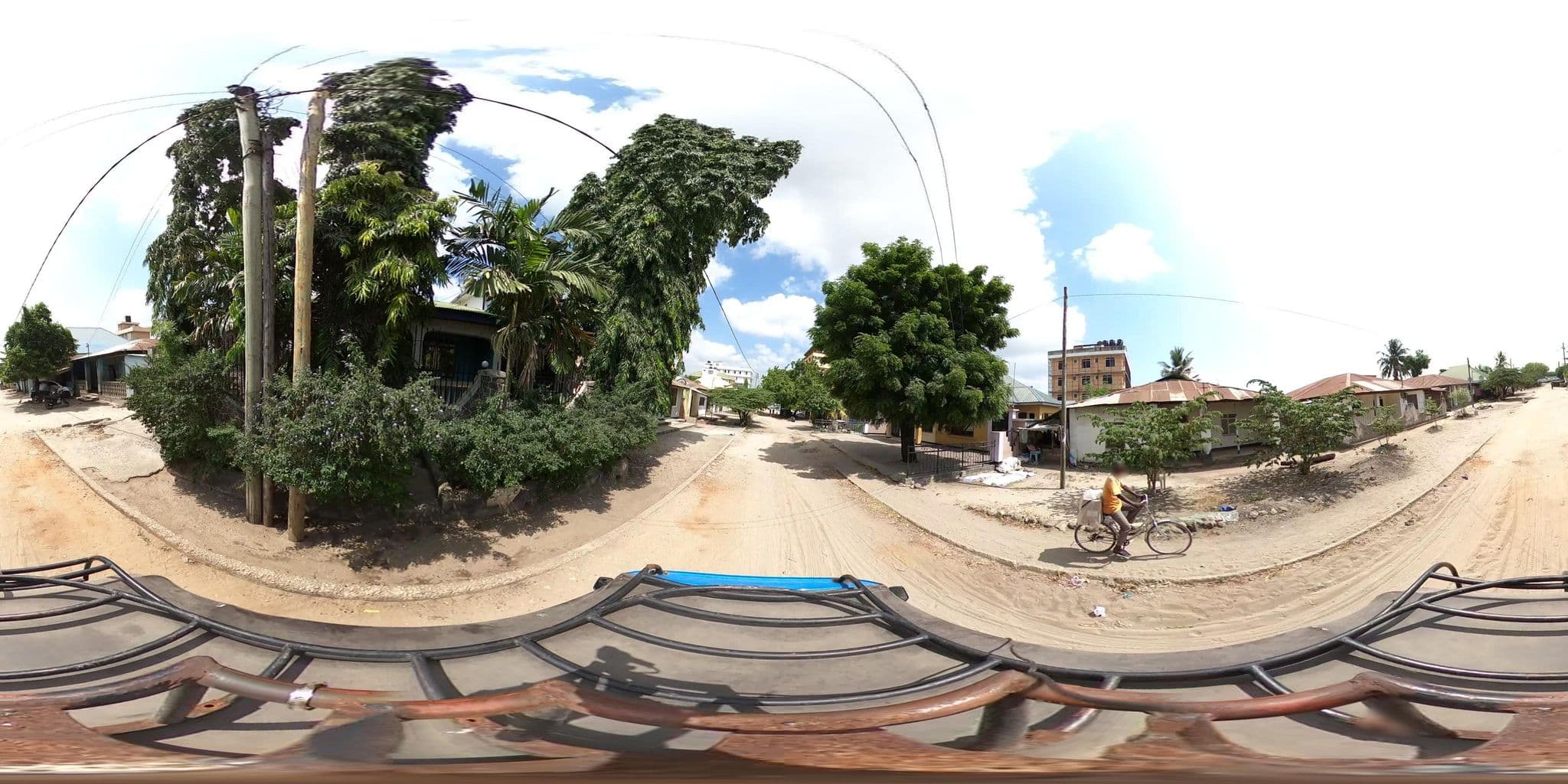 Street view near Meridian Guest House, Dar es Salaam