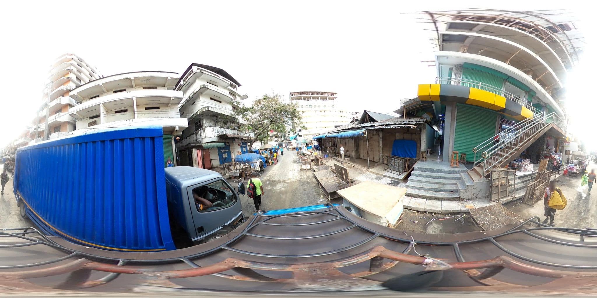 Street view near nyavyamo hotel, Dar es Salaam — © OMDTZ1 (CC BY-SA · Mapillary)