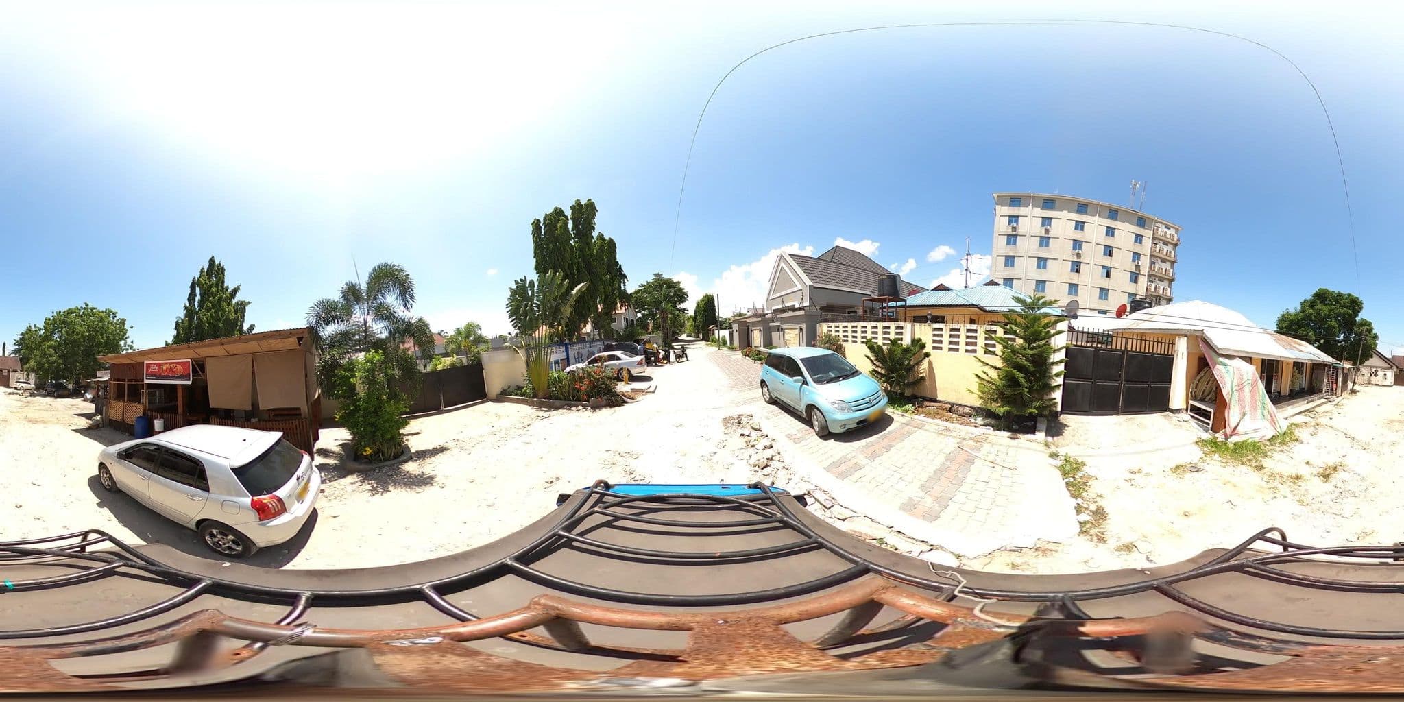 Street view near Tanzanite Tower, Magomeni