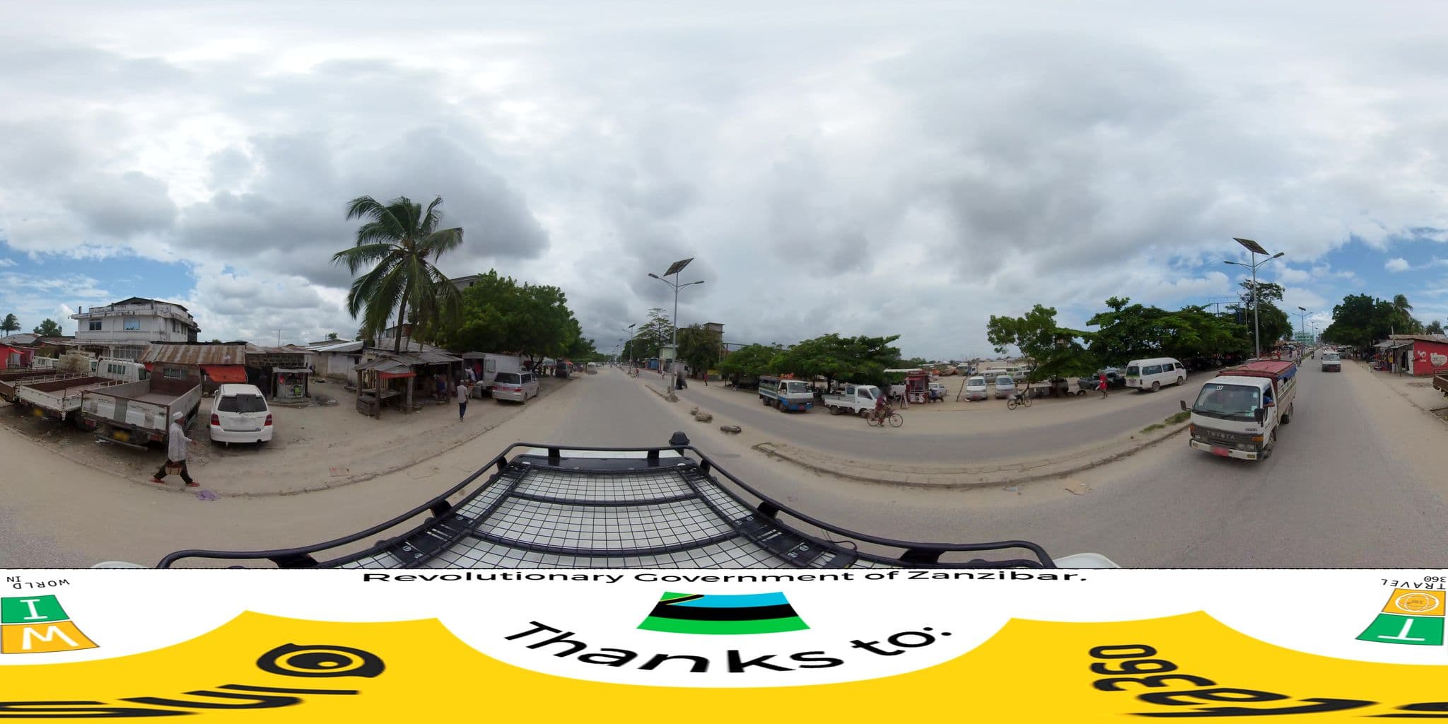 Street view near Mama Ntilie, Zanzibar — © federicodebetto (CC BY-SA · Mapillary)