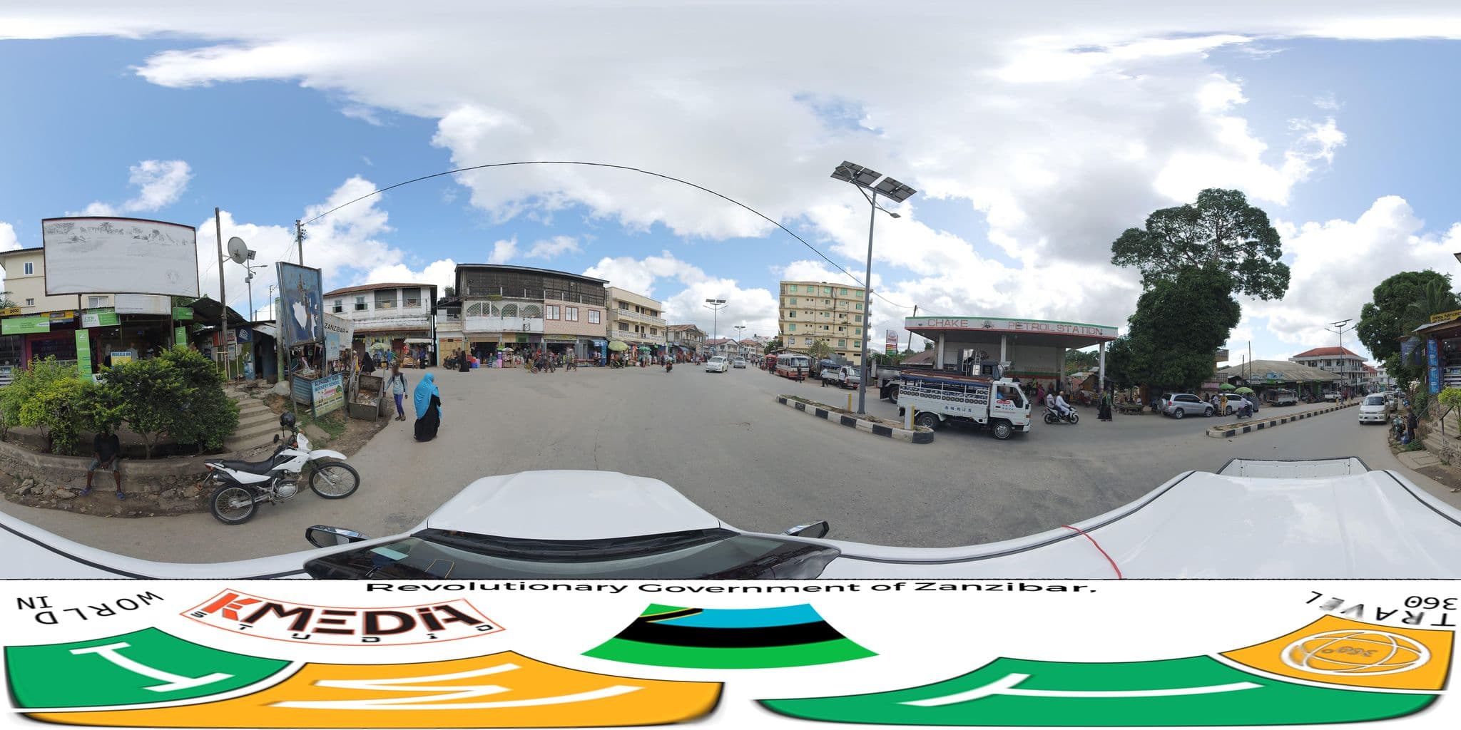 Street view near Chake Hotel, Chake Chake — © federicodebetto (CC BY-SA · Mapillary)