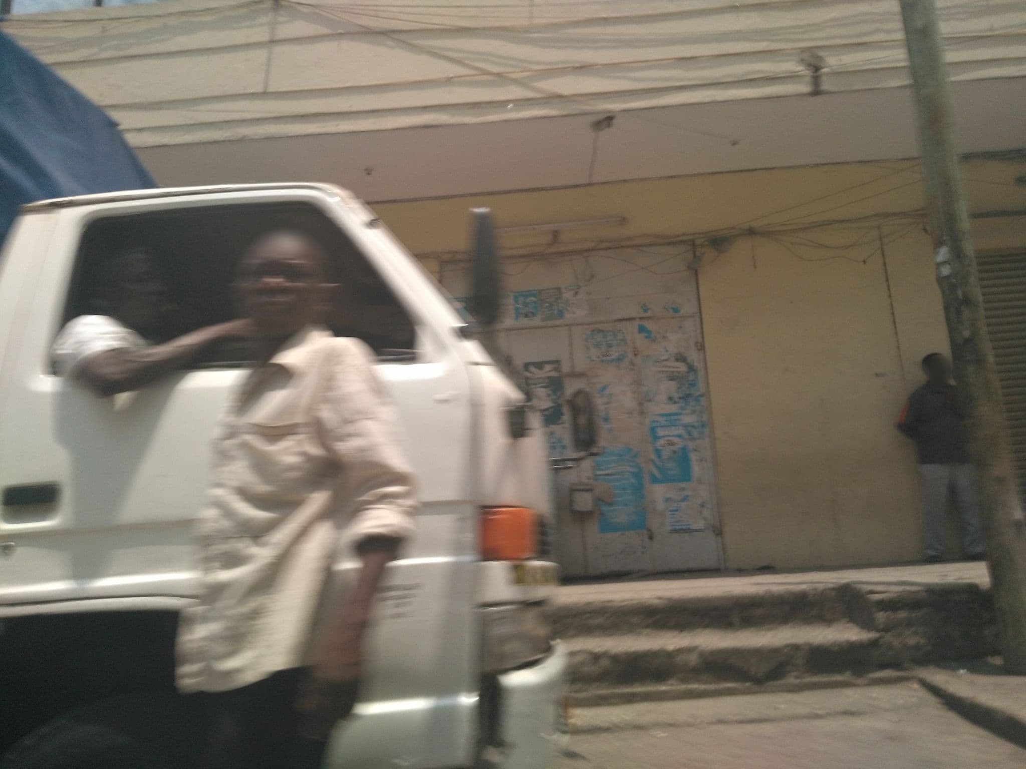 Street view near Nikko tower, Dar es Salaam — © ralebipim (CC BY-SA · Mapillary)