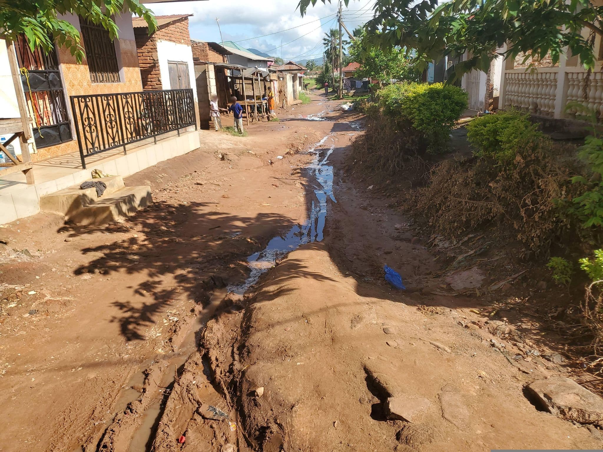 Street view near Dark City Lodge, Morogoro