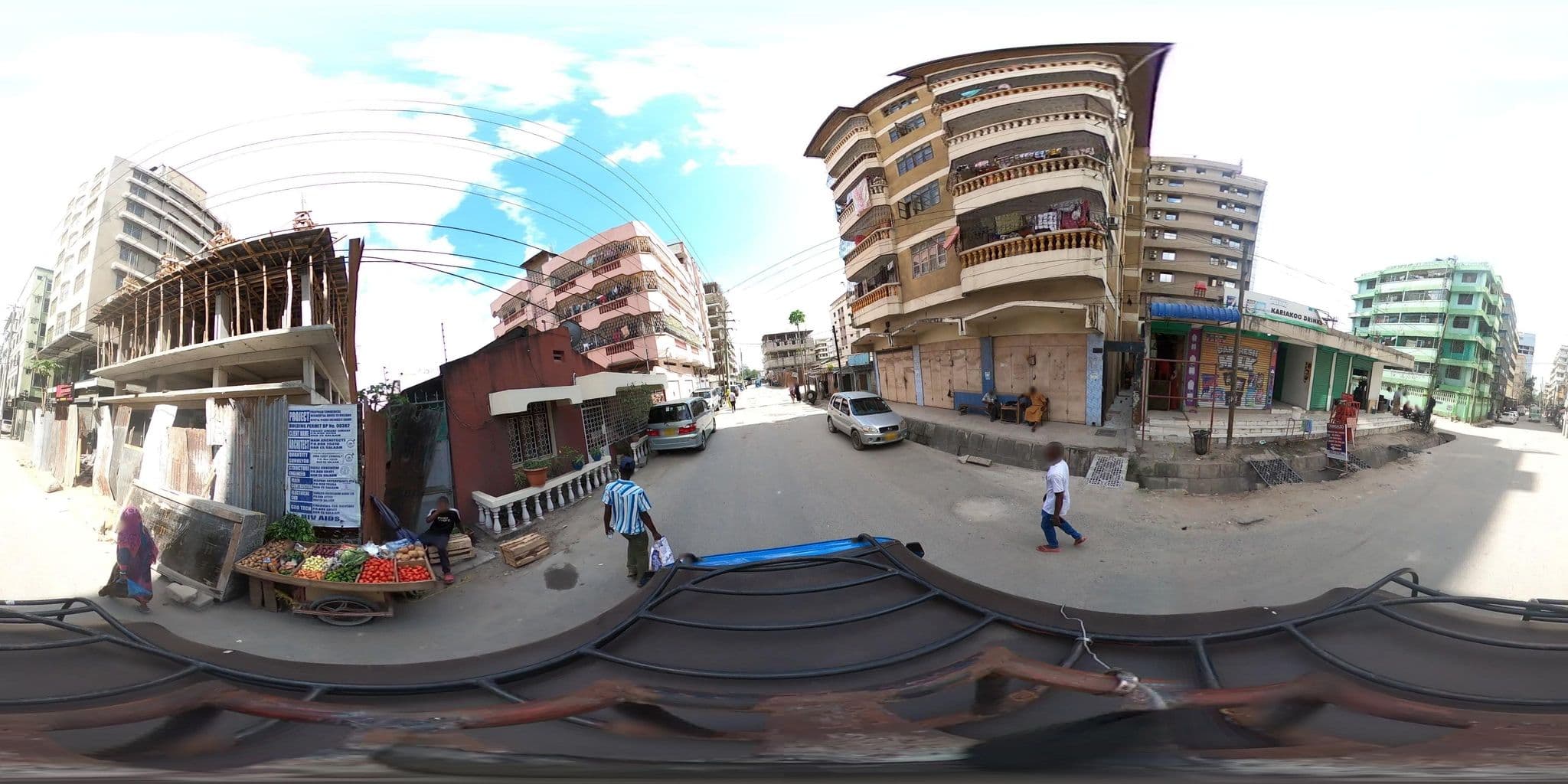 Street view near Butterfly Hotel, Dar es Salaam