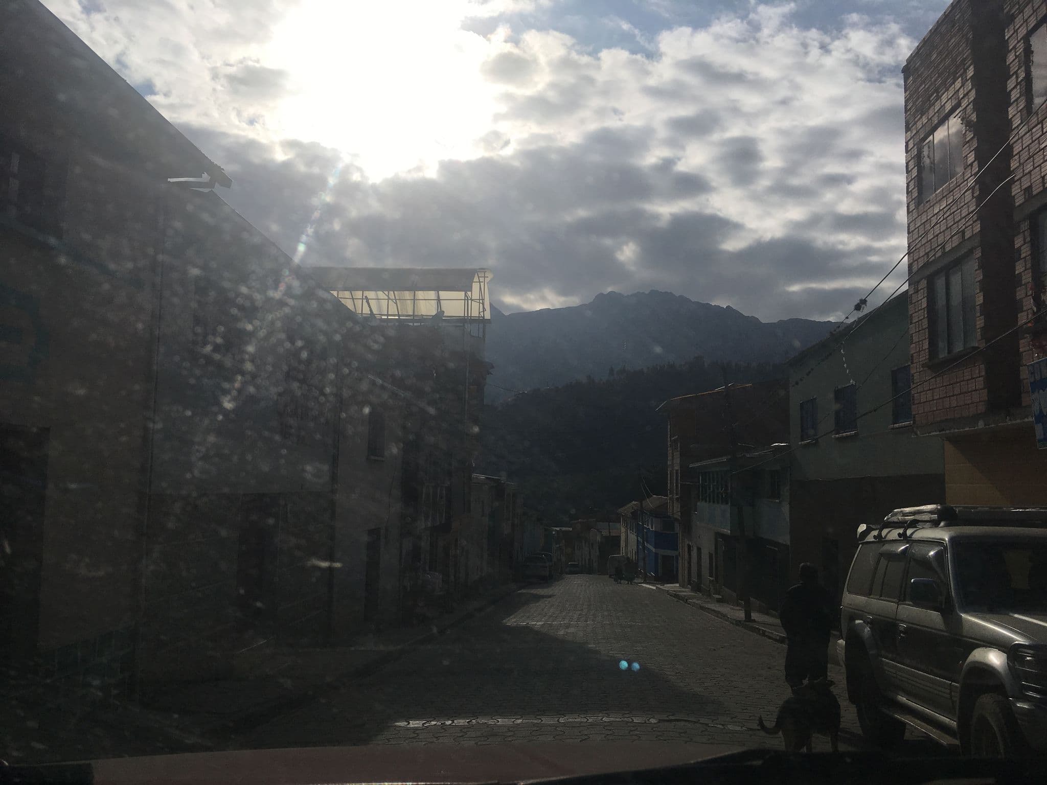 Street view near Hostal Thiago, Quime — © katiachoquehuanca (CC BY-SA · Mapillary)