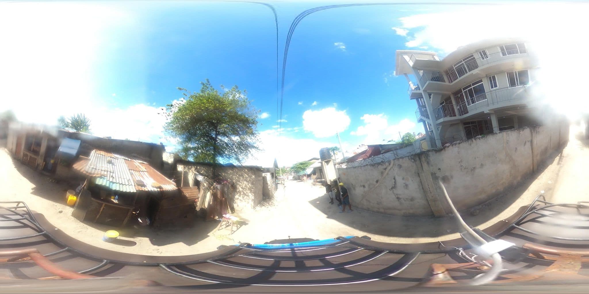 Street view near Mkwajuni juhudi dispensary new home, Magomeni