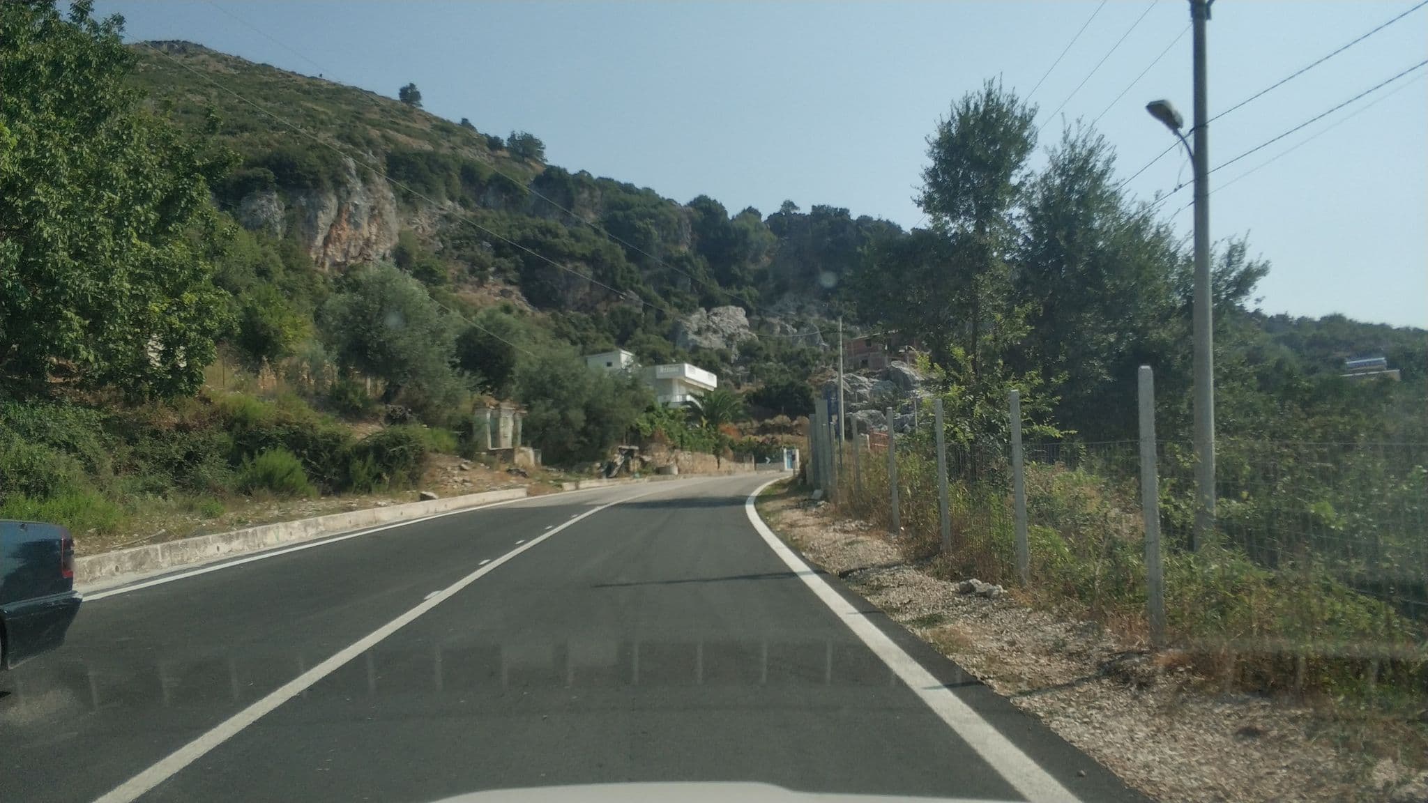 Street view near Gipo's place, Himarë — © freddouhelk (CC BY-SA · Mapillary)