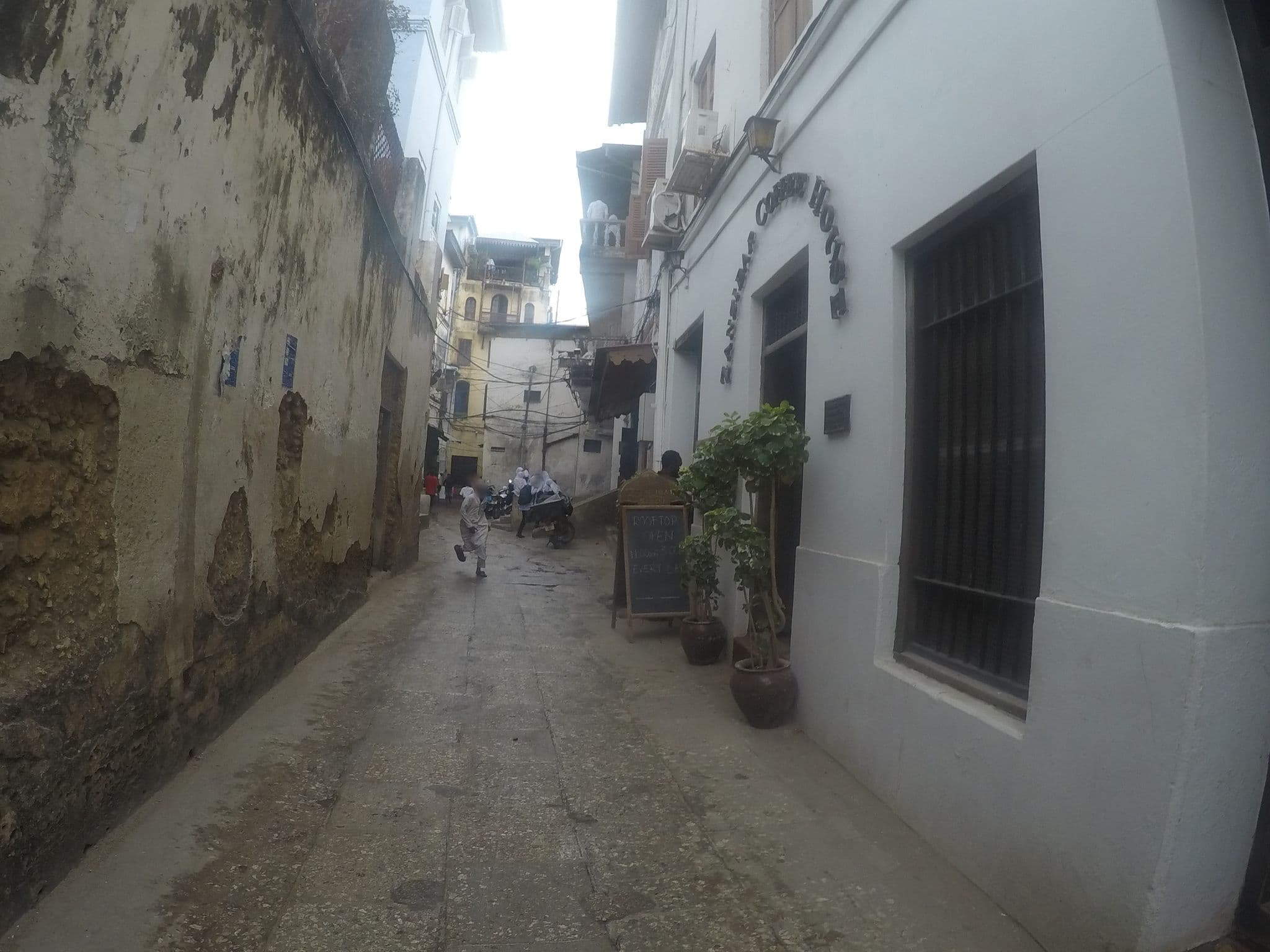 Street view near Zanzibar Coffee House, Zanzibar — © eneerhut (CC BY-SA · Mapillary)