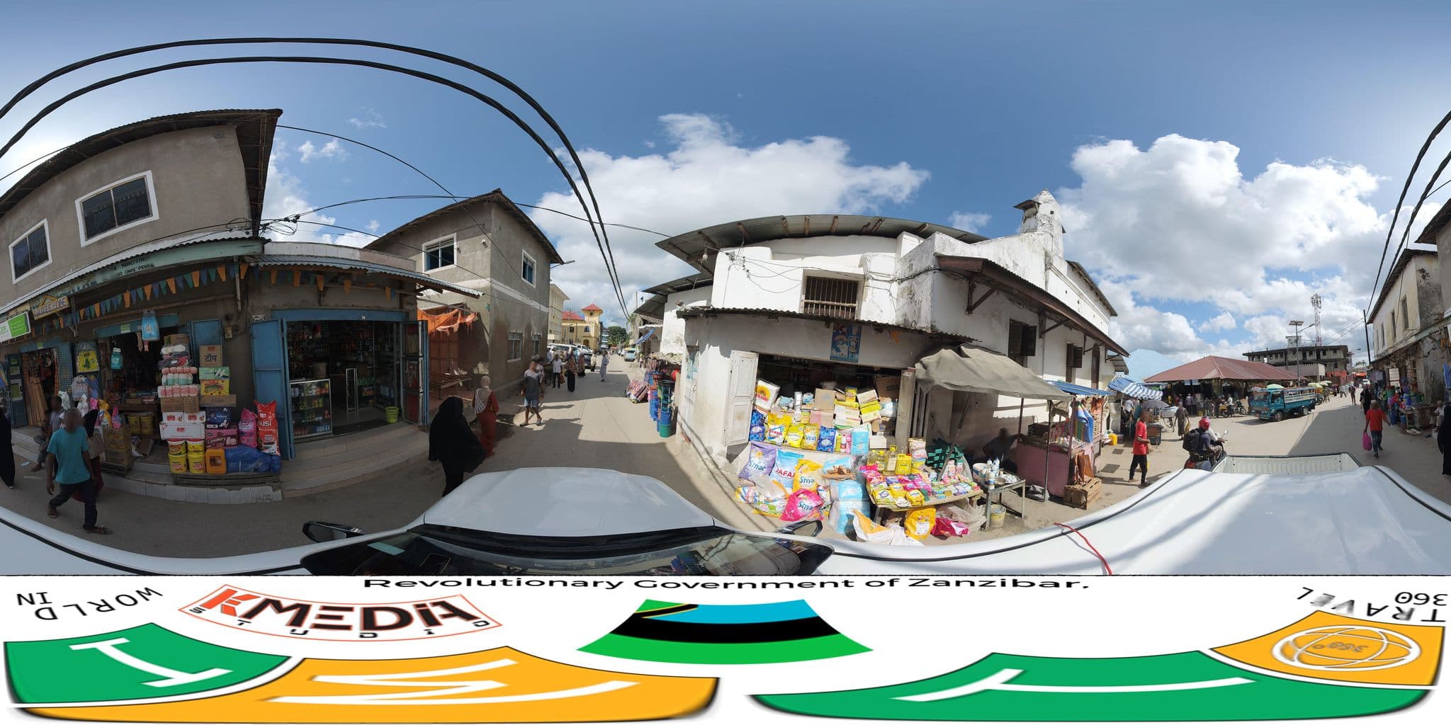 Street view near Pemba City Lodge, Chake Chake — © federicodebetto (CC BY-SA · Mapillary)