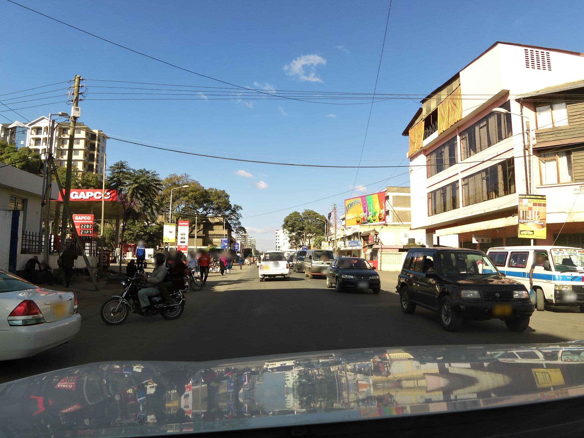 Street view near Arusha Backpackers, Arusha