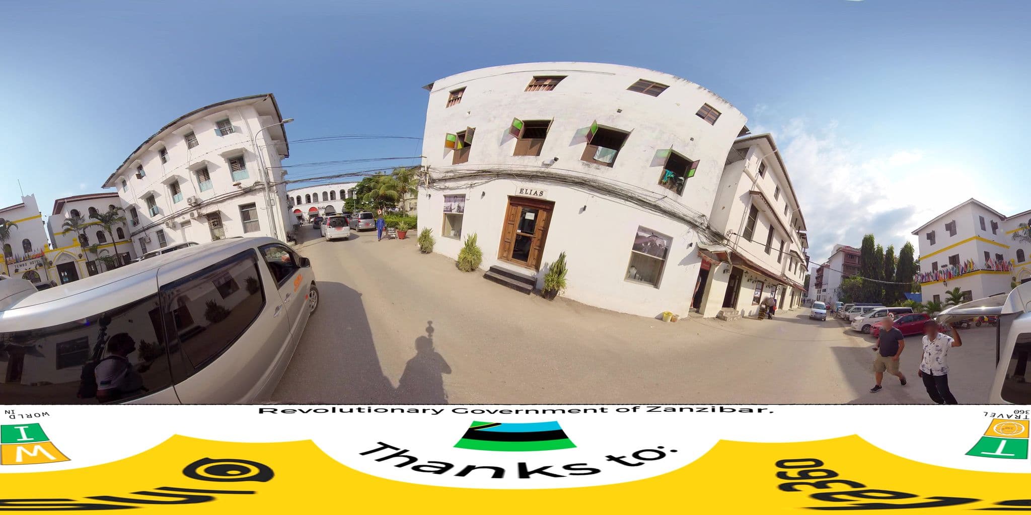 Street view near Tembo House Hotel, Zanzibar — © federicodebetto (CC BY-SA · Mapillary)