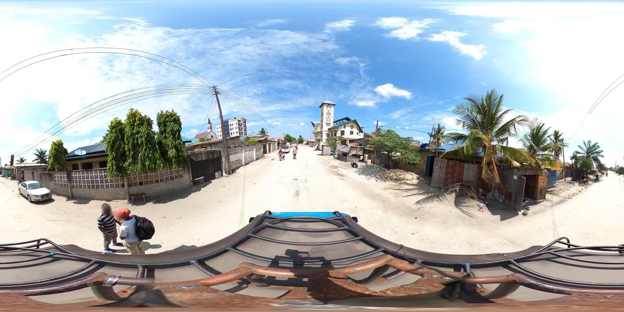 Street view near Mbishi Bar and Guest House, Magomeni