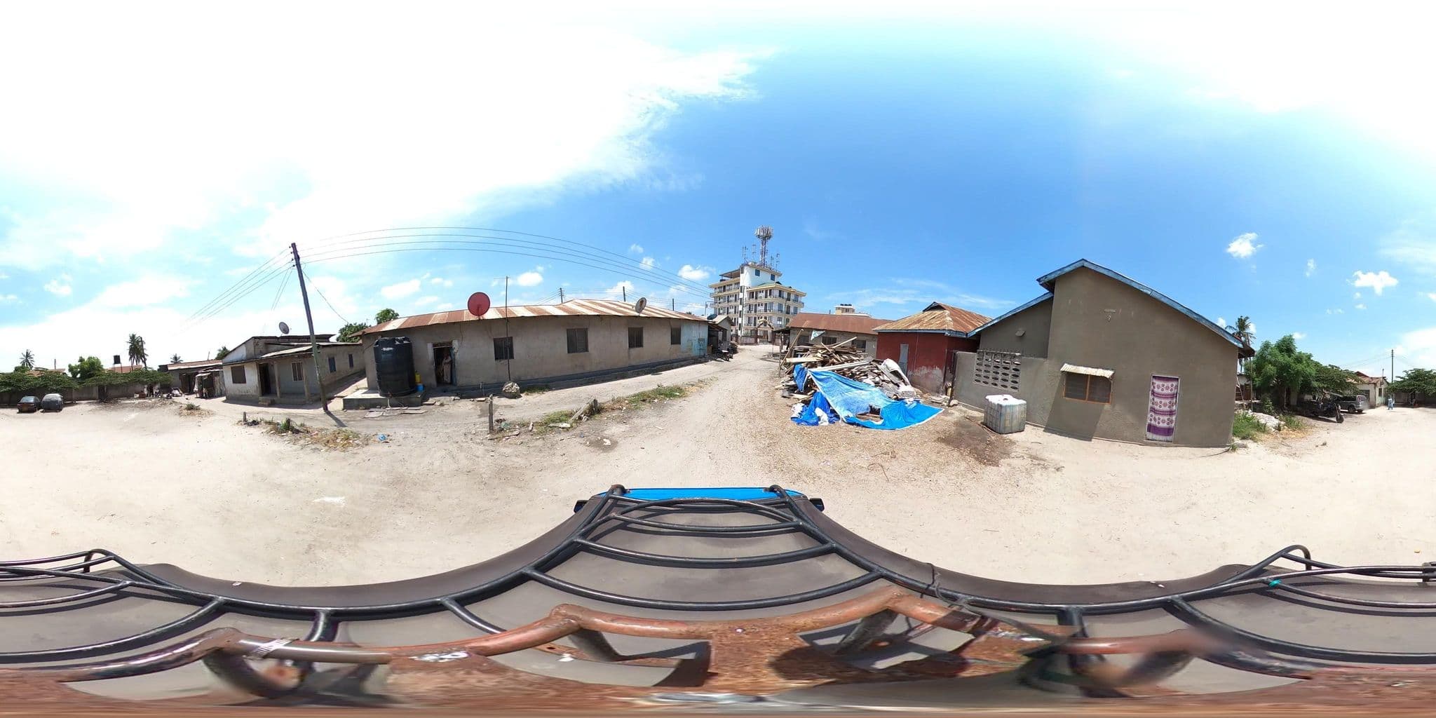 Street view near Mkombozi Guest House and Bar, Magomeni