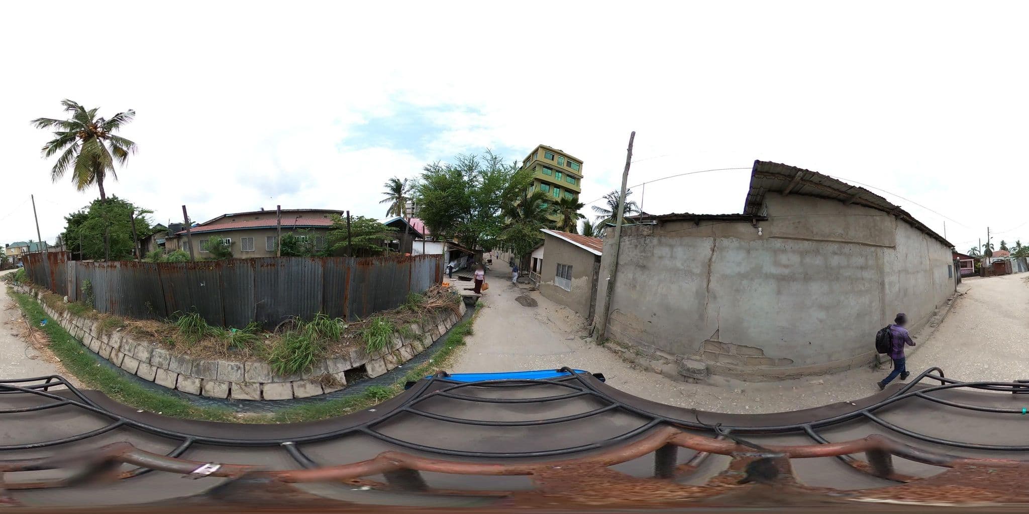 Street view near Makikumbu Bar and G House, Magomeni