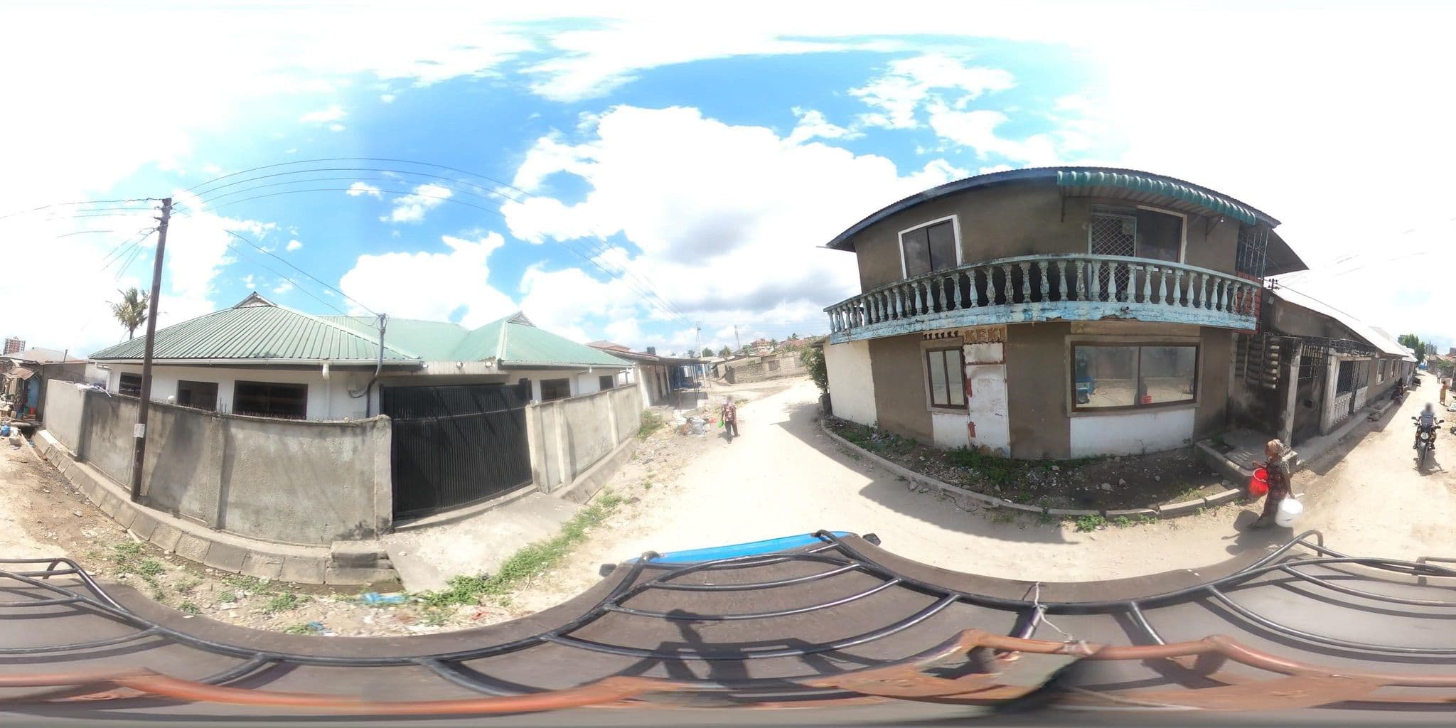 Street view near Mbilwe Lodge, Dar es Salaam