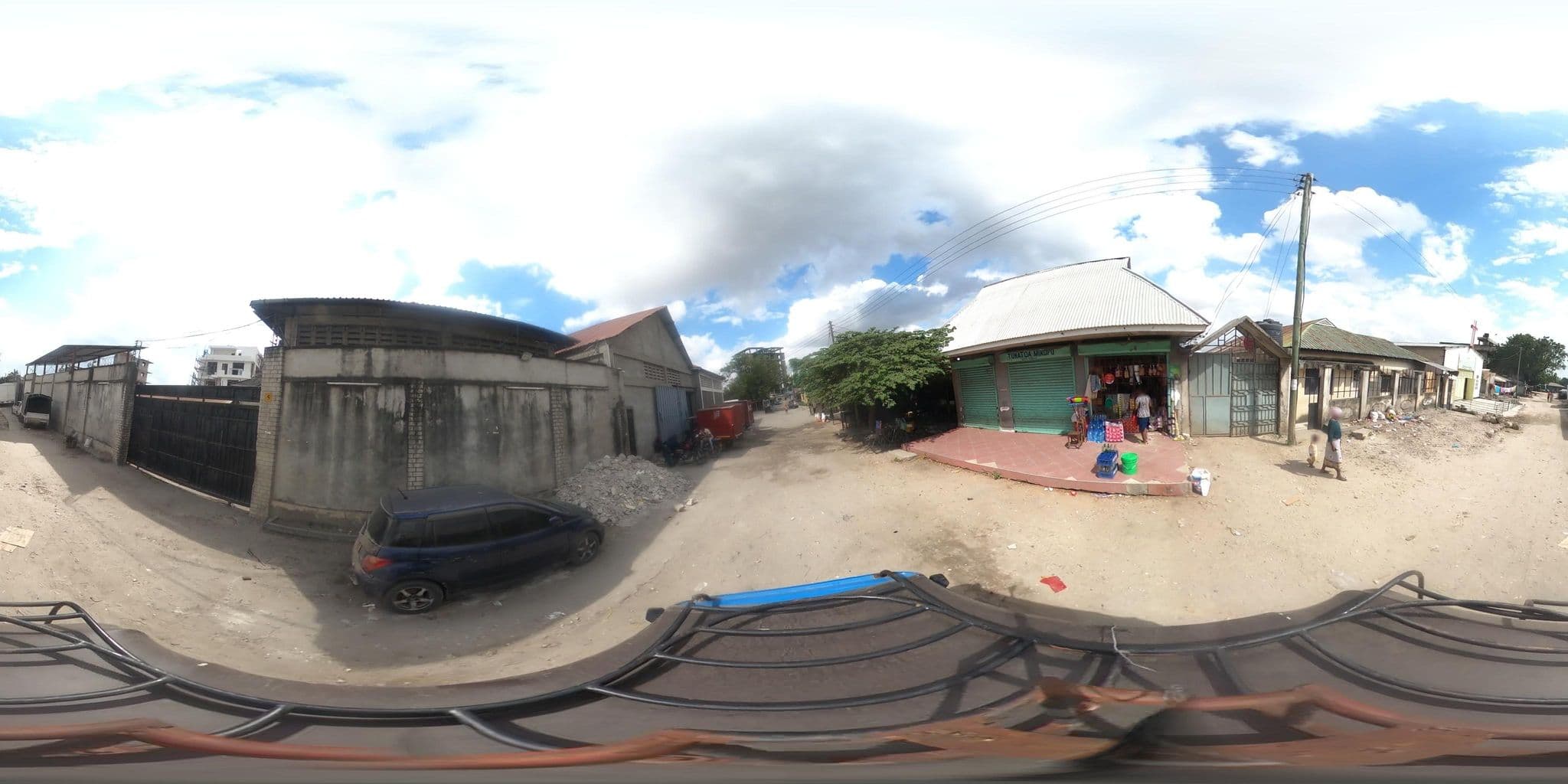 Street view near Nakimo Guest House, Dar es Salaam