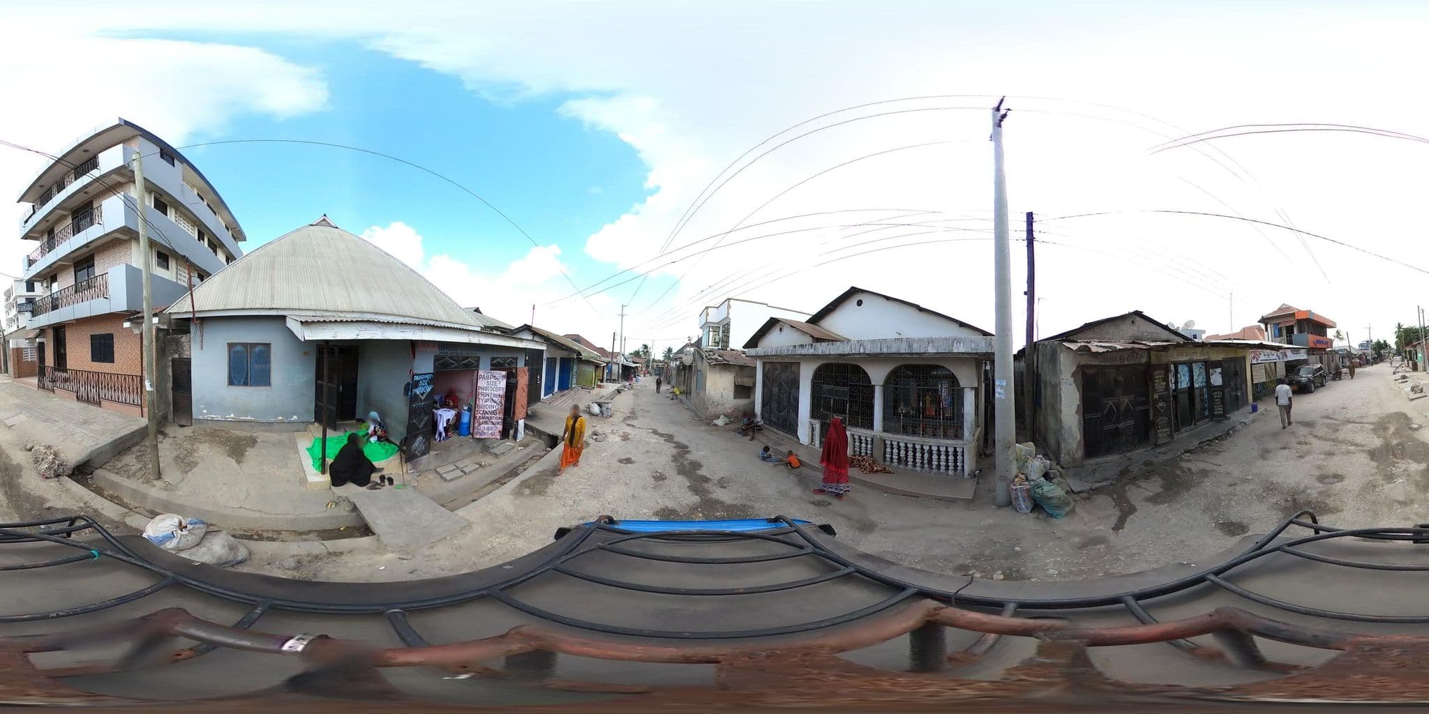 Street view near Mpoloto Guest House, Dar es Salaam