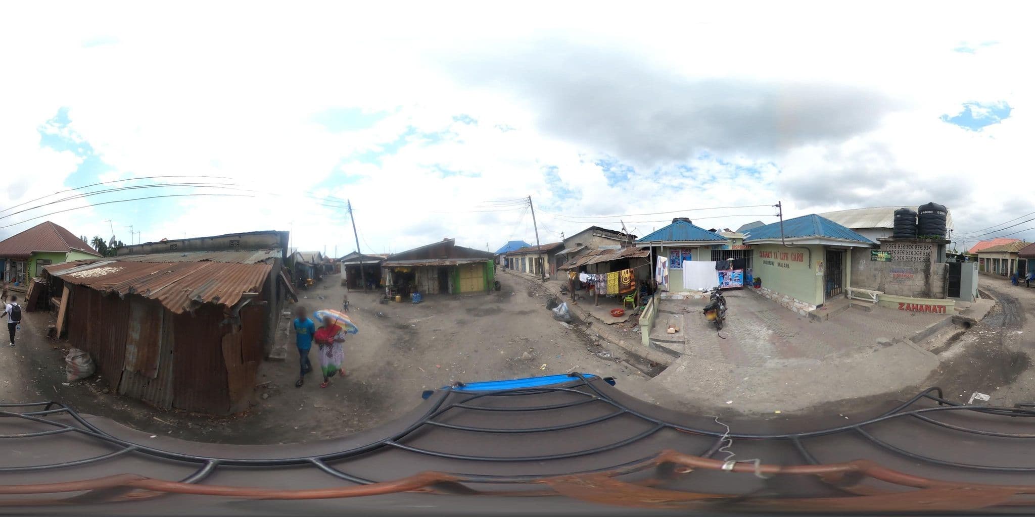 Street view near DK Lodge, Dar es Salaam — © OMDTZ1 (CC BY-SA · Mapillary)