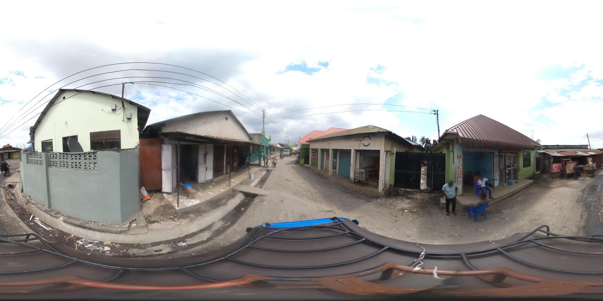 Street view near DK Lodge, Dar es Salaam — © OMDTZ1 (CC BY-SA · Mapillary)