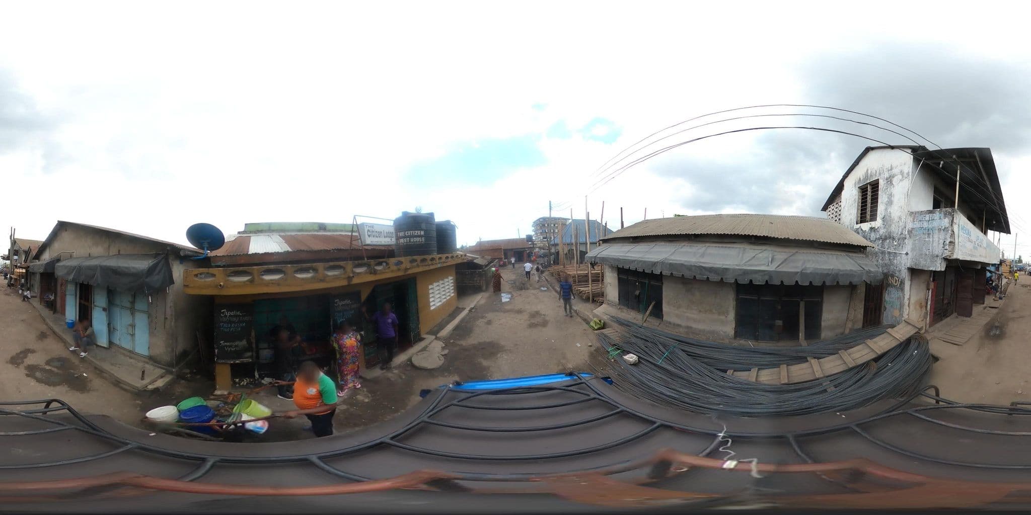 Street view near Green Guest House, Dar es Salaam