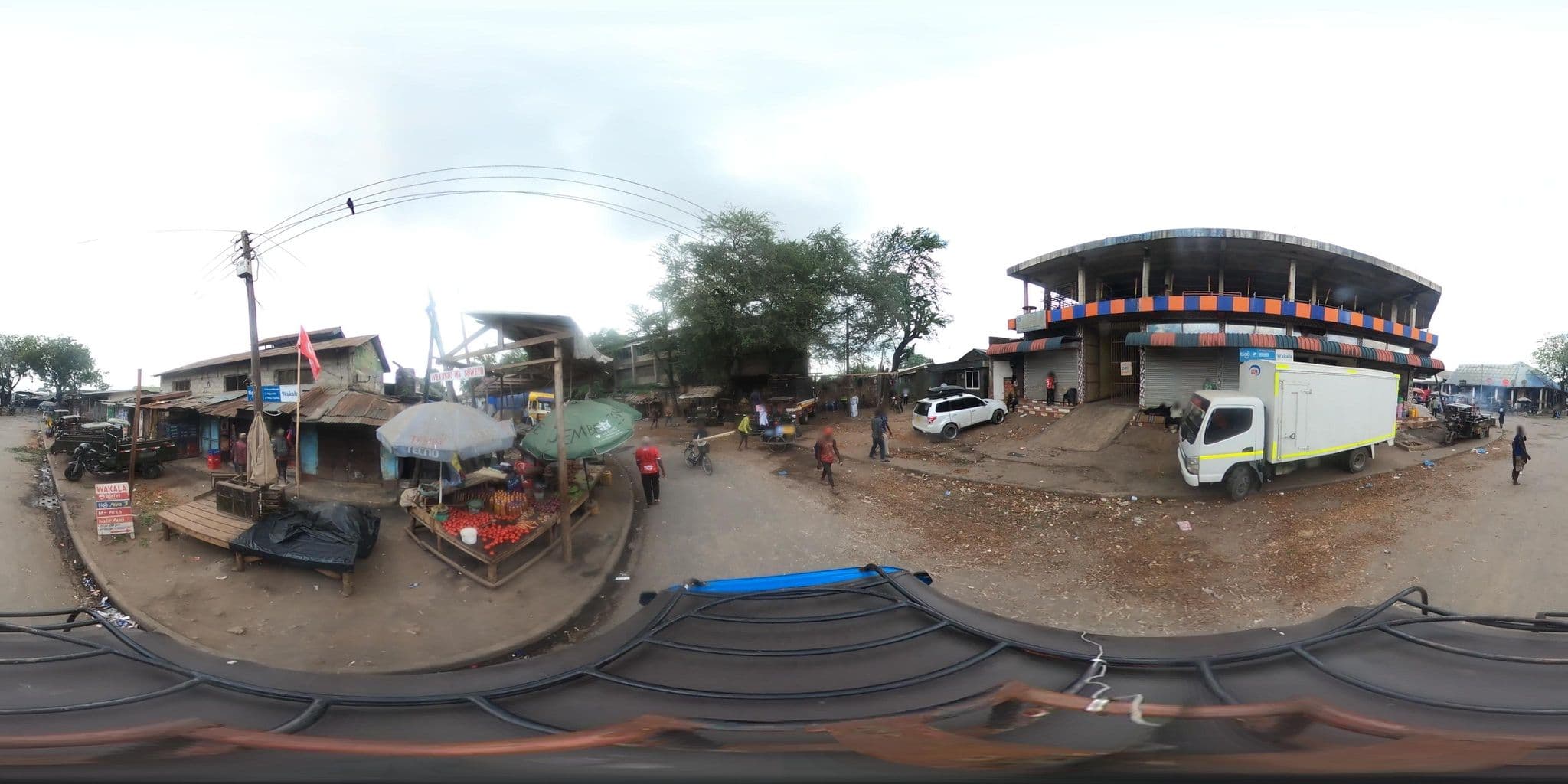 Street view near Europer Bar And Restaurant, Dar es Salaam