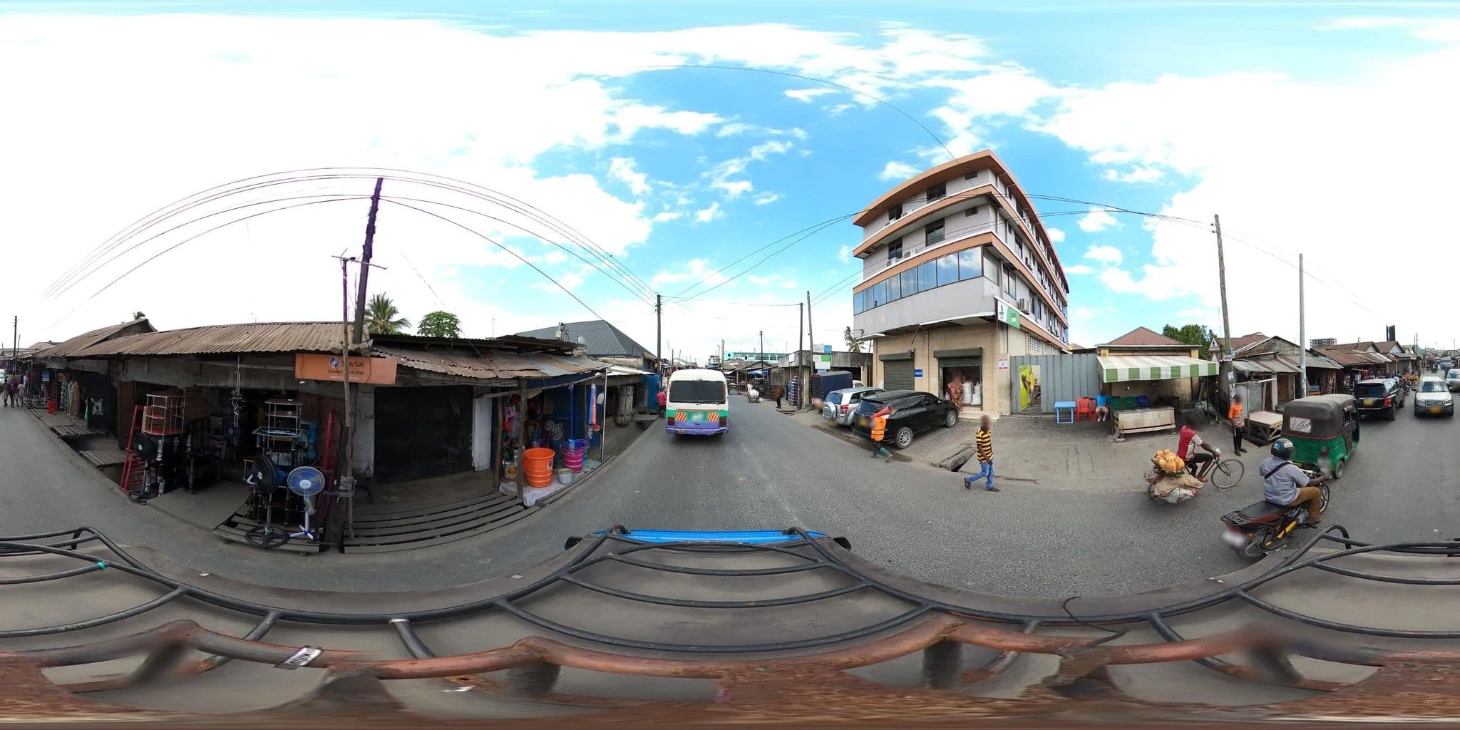 Street view near Season Guest House, Dar es Salaam