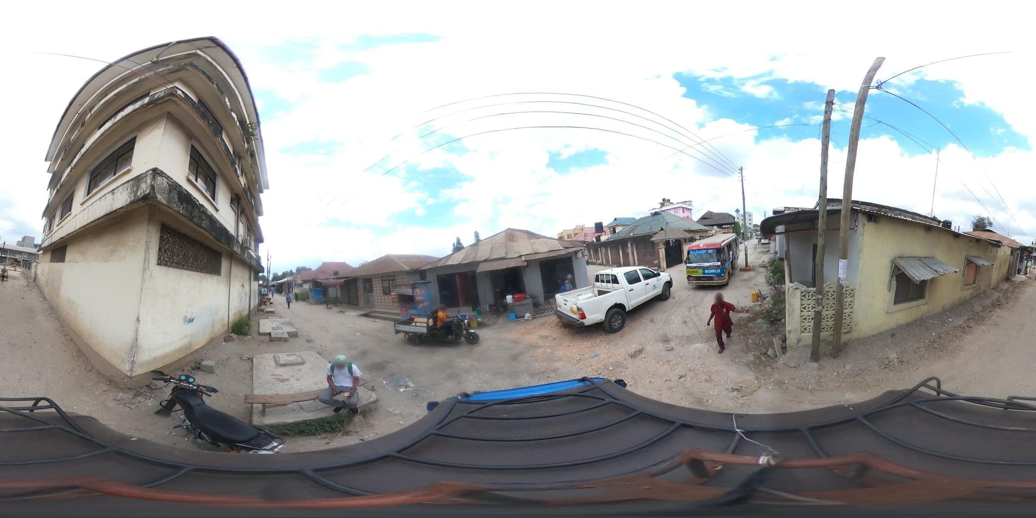 Street view near Victoria Inn, Dar es Salaam — © OMDTZ1 (CC BY-SA · Mapillary)
