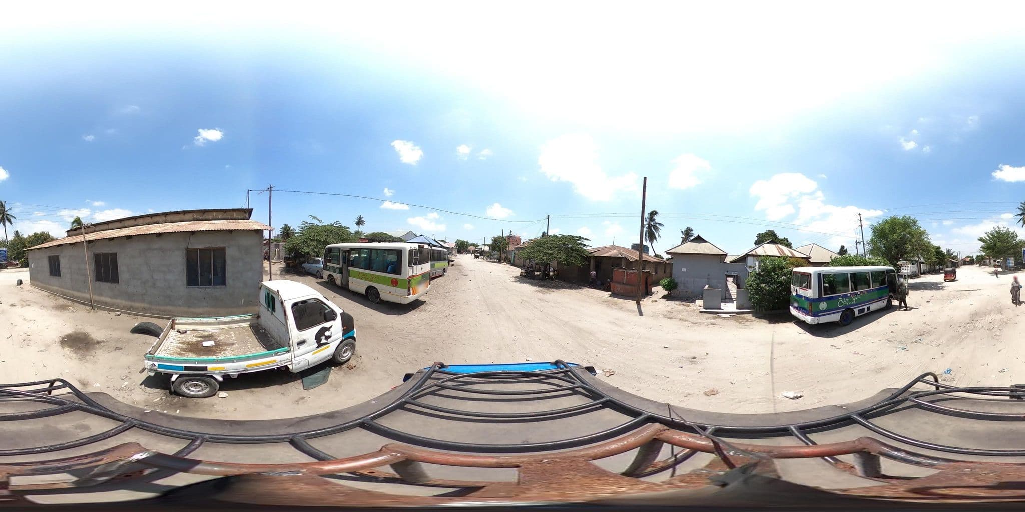 Street view near Kifaru Guest House, Dar es Salaam