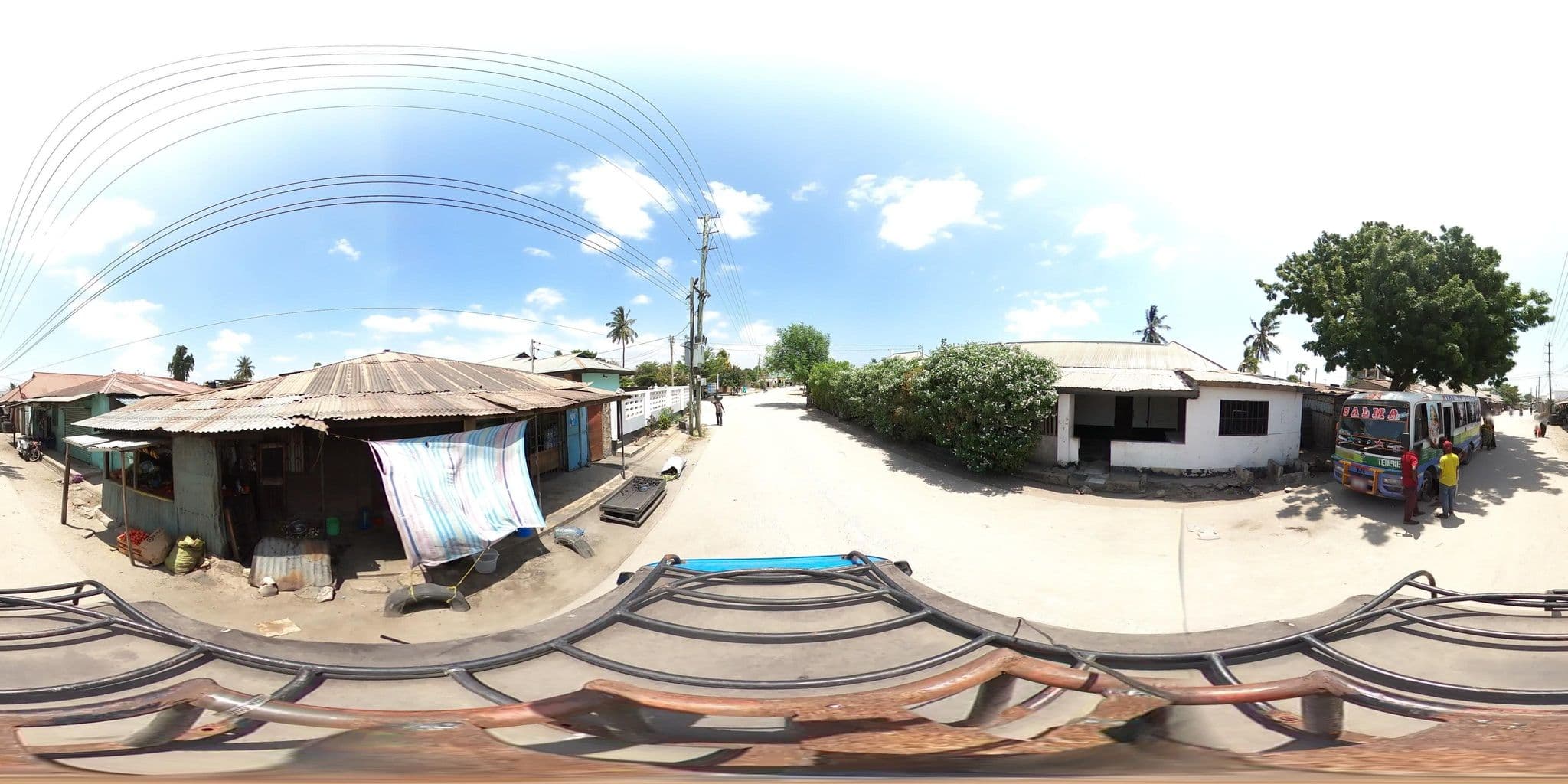 Street view near Kifaru Village Lodges, Dar es Salaam