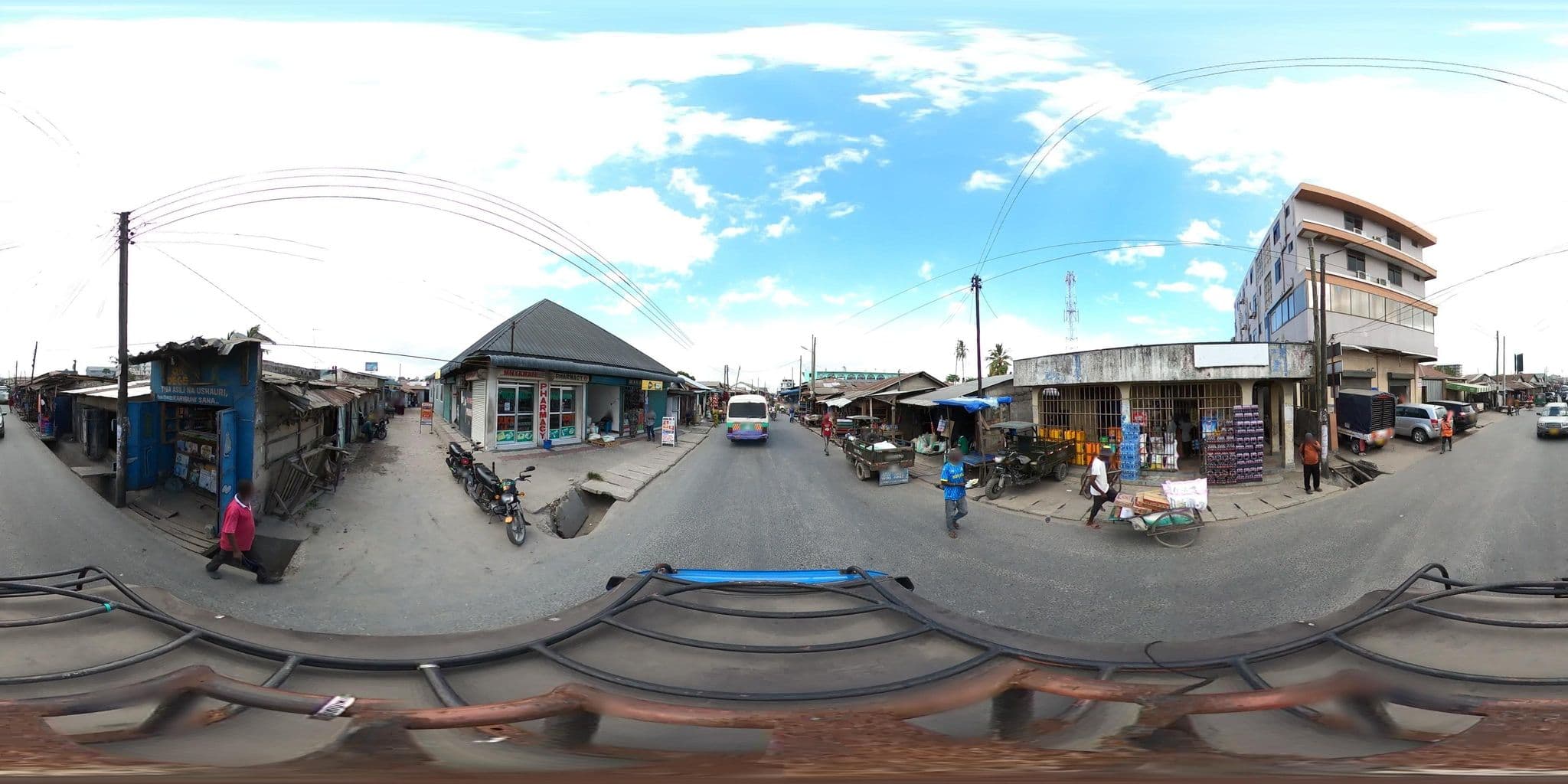 Street view near Season Guest House, Dar es Salaam